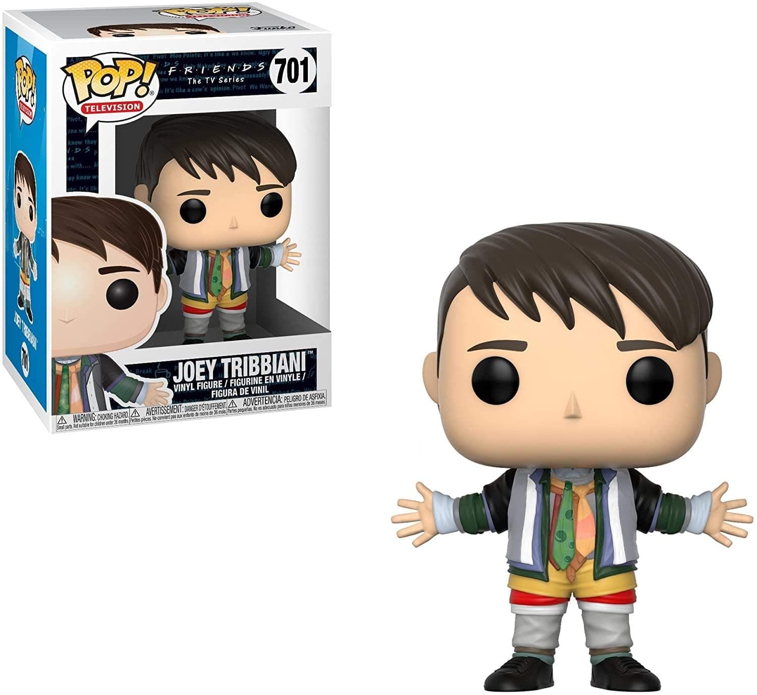 POP! Vinyl: Friends: Joey Tribbiani In Chandler's Clothes - Collectable Vinyl Figure - Gift Idea - Official Merchandise - Toys for Kids & Adults - TV Fans - Model Figure for Collectors