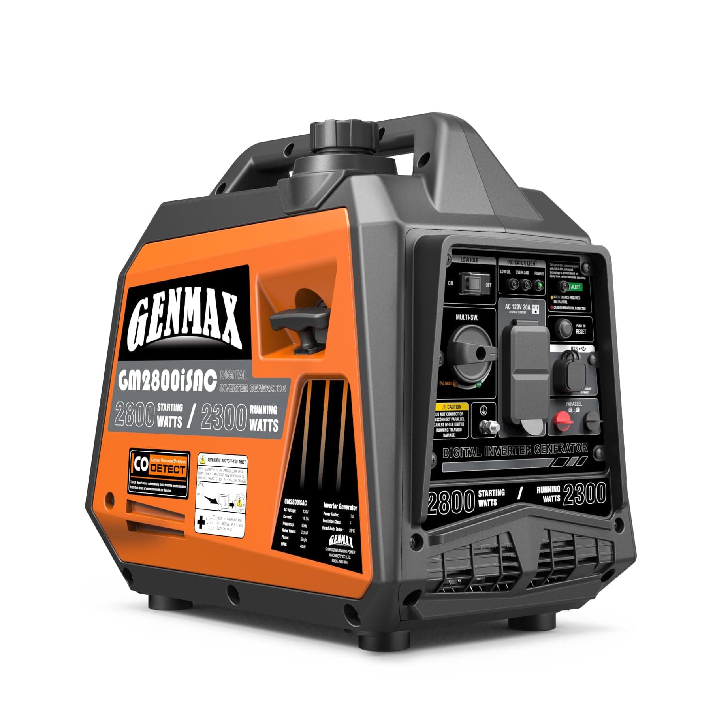 Generator，EPA Compliant, Eco-Mode Feature, Ultra Lightweight for Backup Home Use & Camping