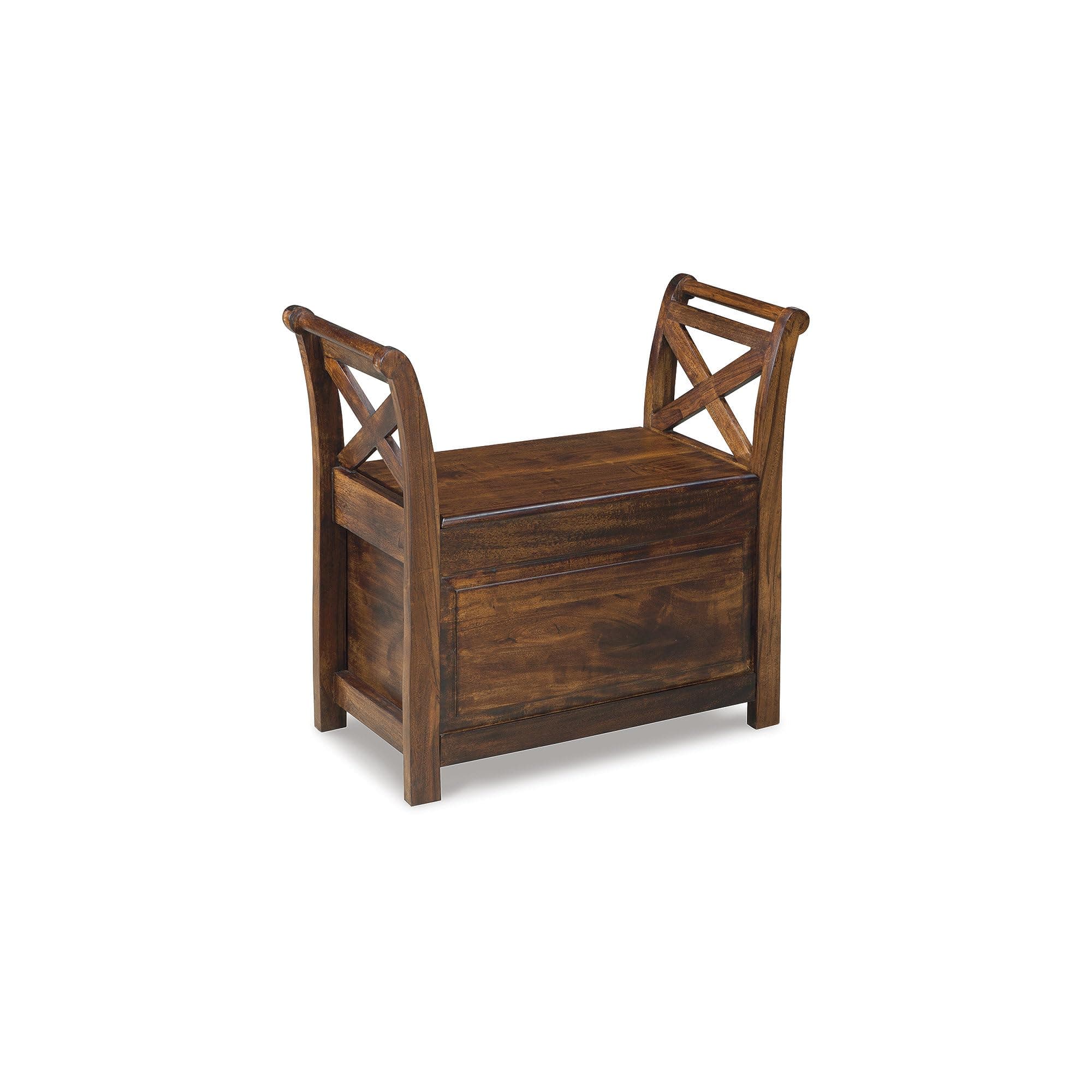 Signature Design by AshleyT800-112 Accent Bench, Warm Brown