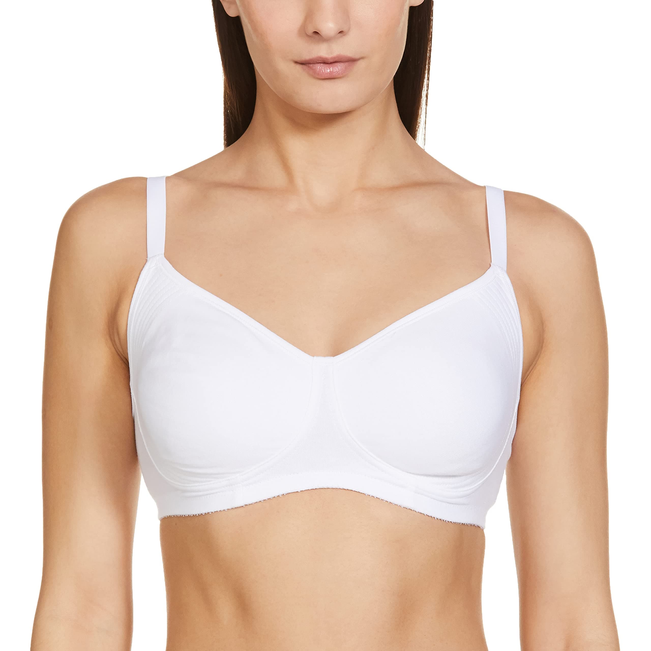 Innovations Fabcool Encircled Side Support Shaper Women's Cotton Everyday Bra - Non Padded, Wirefree, High Coverage - A042 (Available in Plus Sizes)