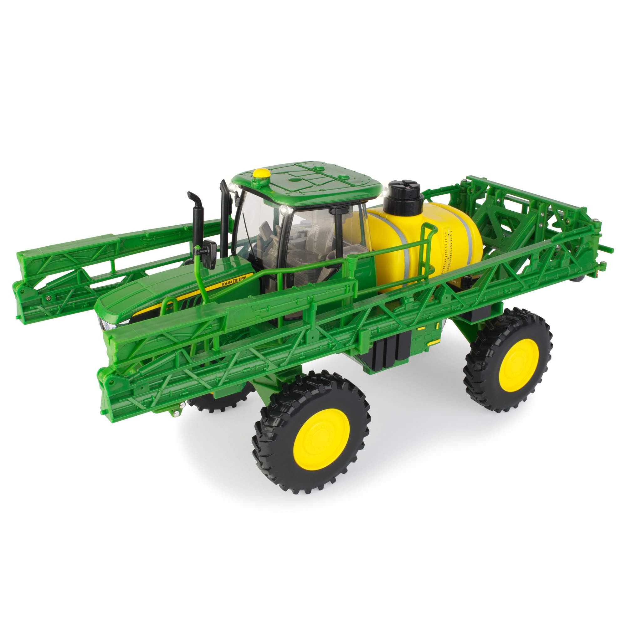 John Deere TOMY Big Farm Lights & Sounds JD R4023 Sprayer, Green, Yellow (1:16 Scale)