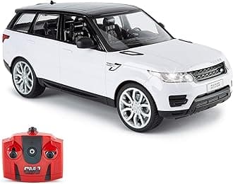 CMJ RC Cars Officially Licensed Remote Control Range Rover Sport in 30CM Size 1:14 Scale in White Colour