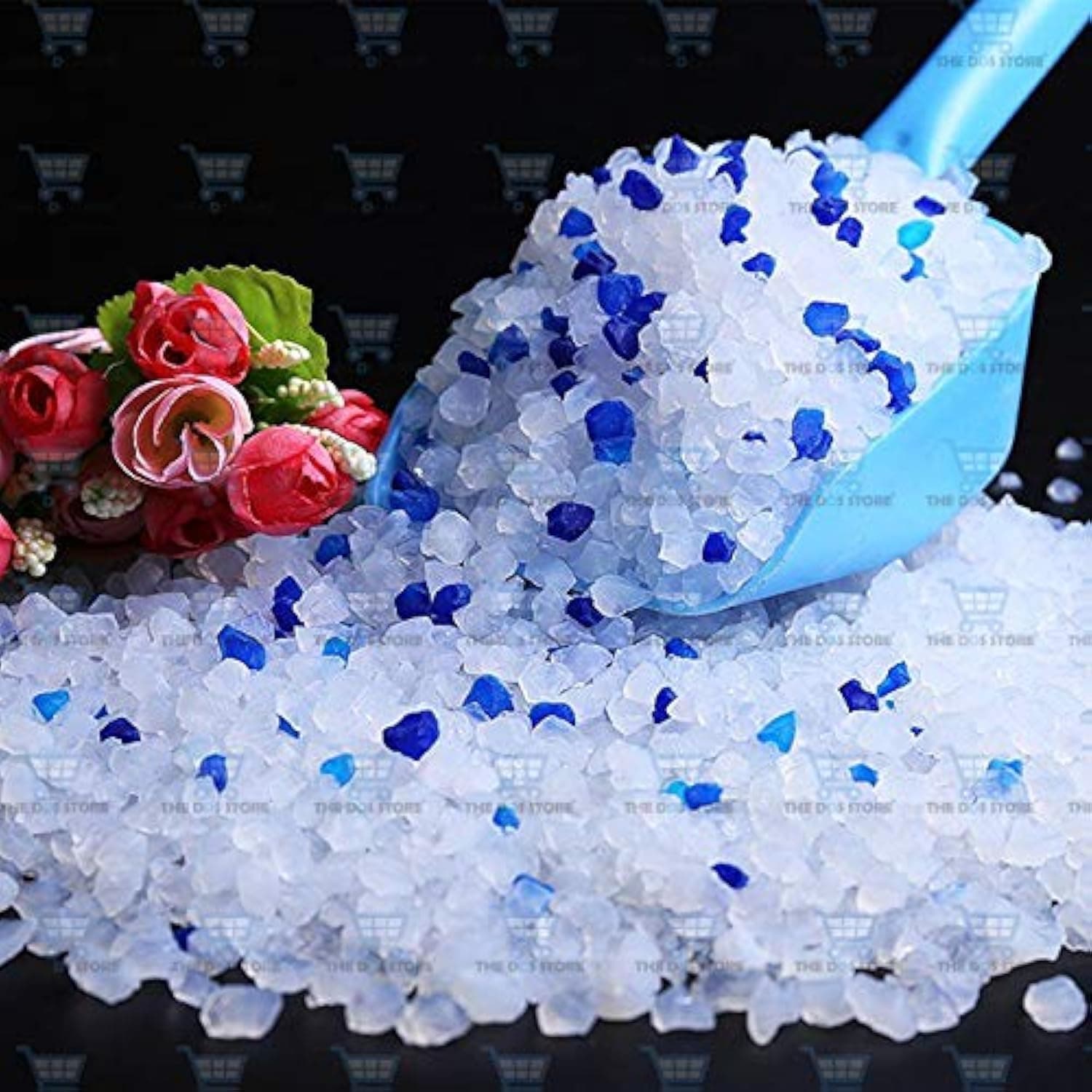 Silica Gel cat Litter Crystal,cat Silica Litter 3.8 L (1.6 Kg)