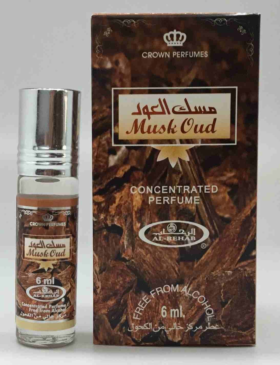 Musk Oud - 6ml (.2 oz) Perfume Oil by AlRehab