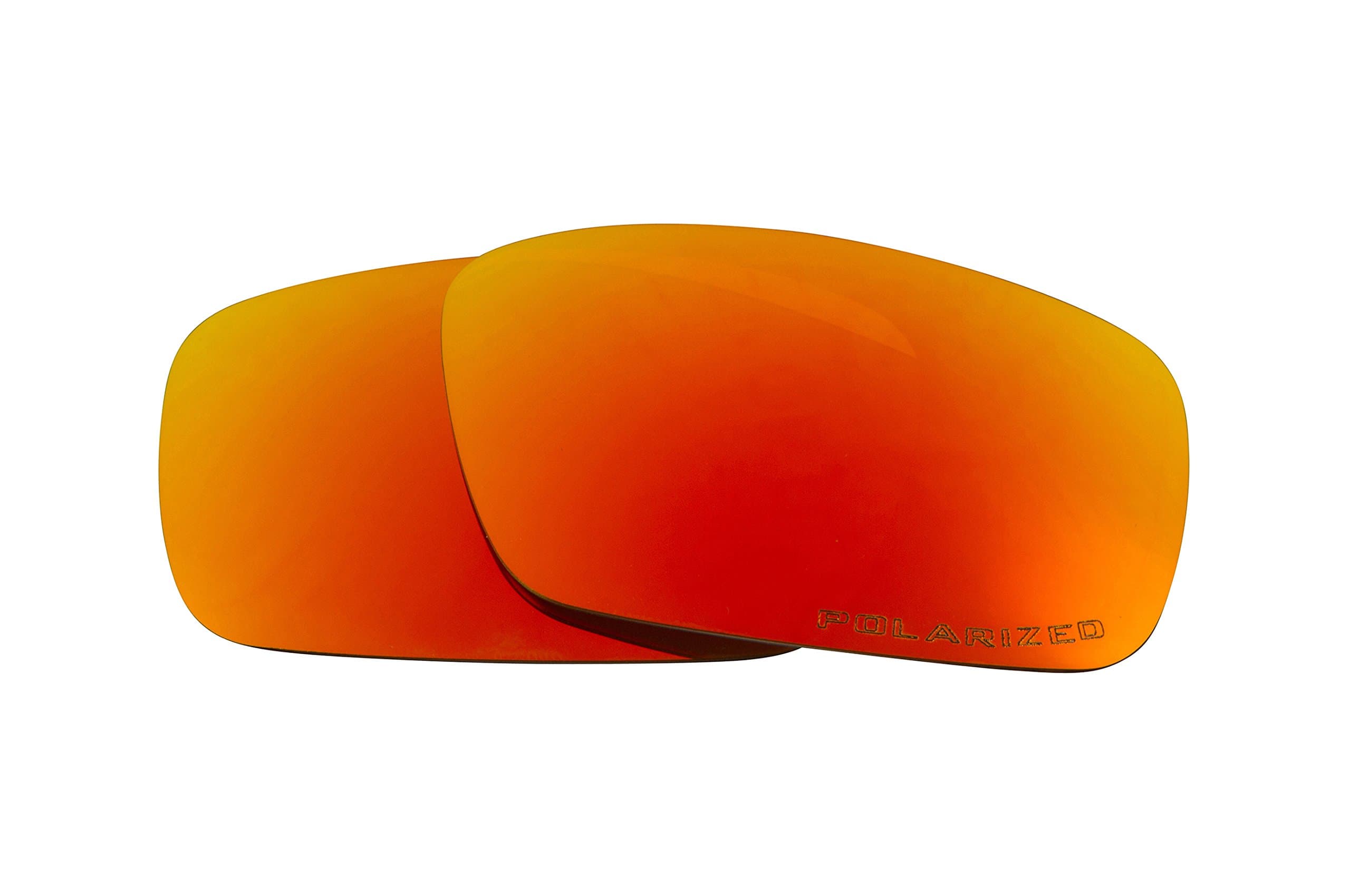Seek OpticsReplacement Lenses for-Oakley Crankshaft Sunglasses Anti-Scratch Red Mirror