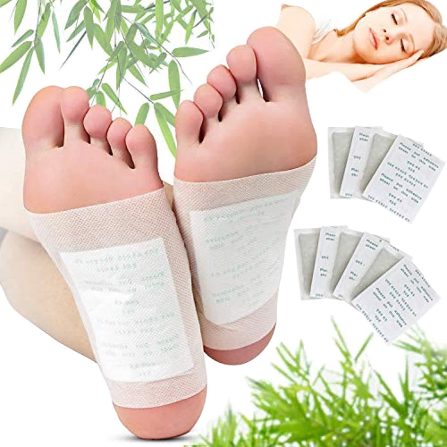 Foot Pads, Kapmore 100 Relief Pads and Adhesive Sheets for Removing Impurities, Relieve Stress Improve Sleep