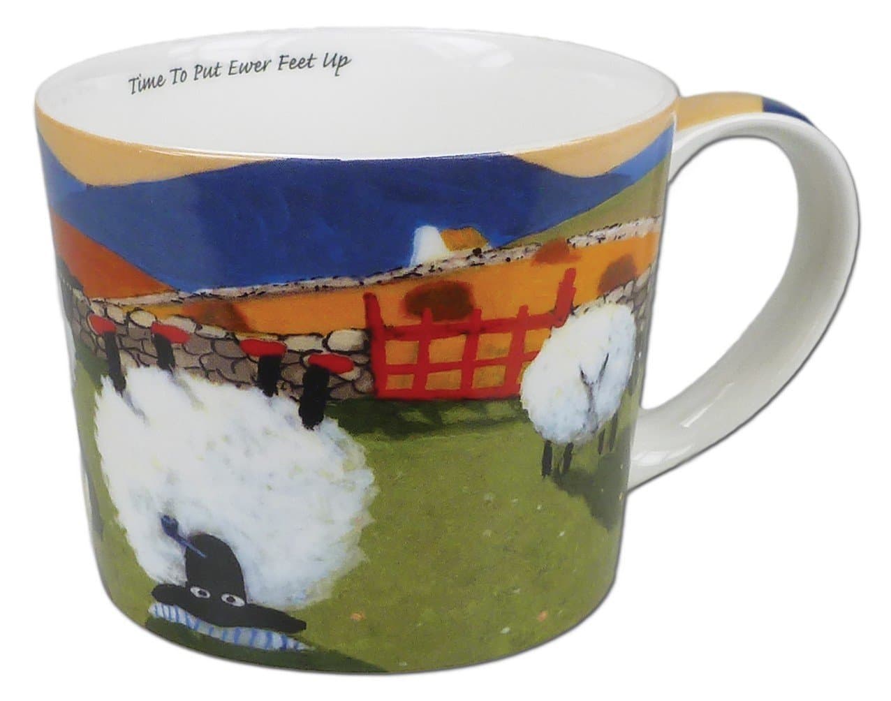 Thomas Joseph - Coffee Mug - Time To Put Ewer Feet Up by Thomas Joseph