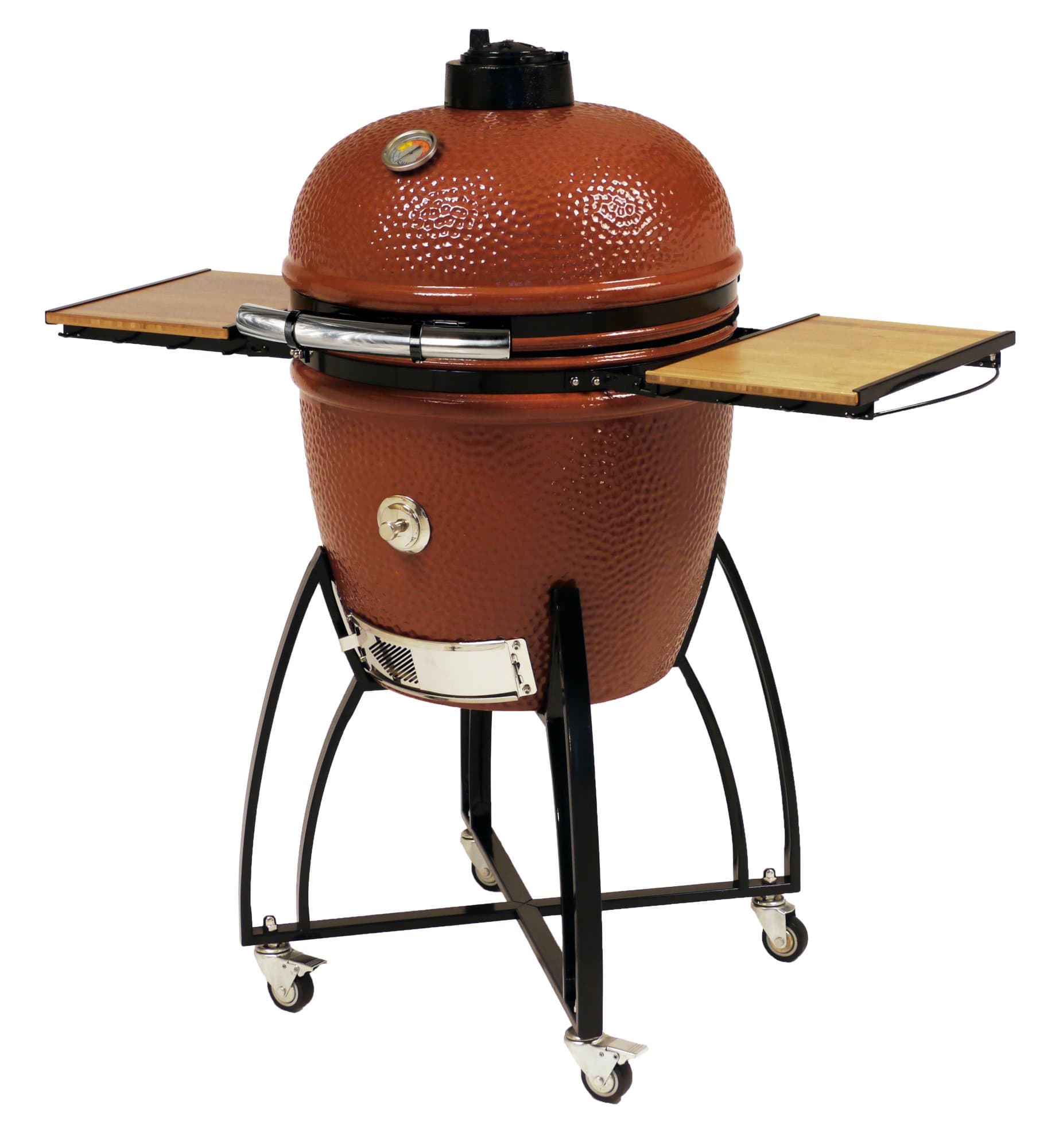 Saffire Grills SGUB19-CGJR/KSC Bronze Grill/Smoker, 19", Jasper Red