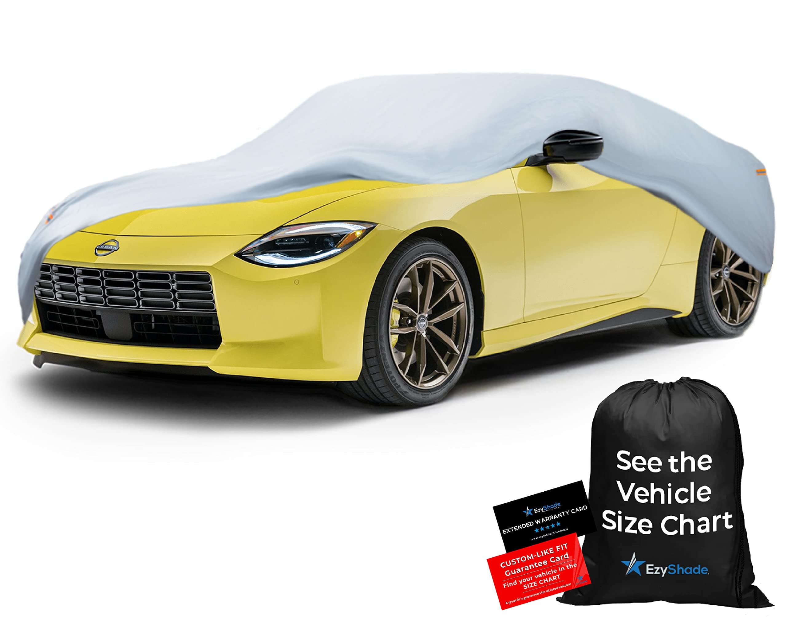 10-Layer Waterproof Sports Car Cover. See Vehicle Size-Chart for Accurate Fit. All Weather Full Outdoor Covers. Miata Porsche SLK Z3 Z4 Classic Cars. Sun Snow Rain. Size C1 (See SizeChart)