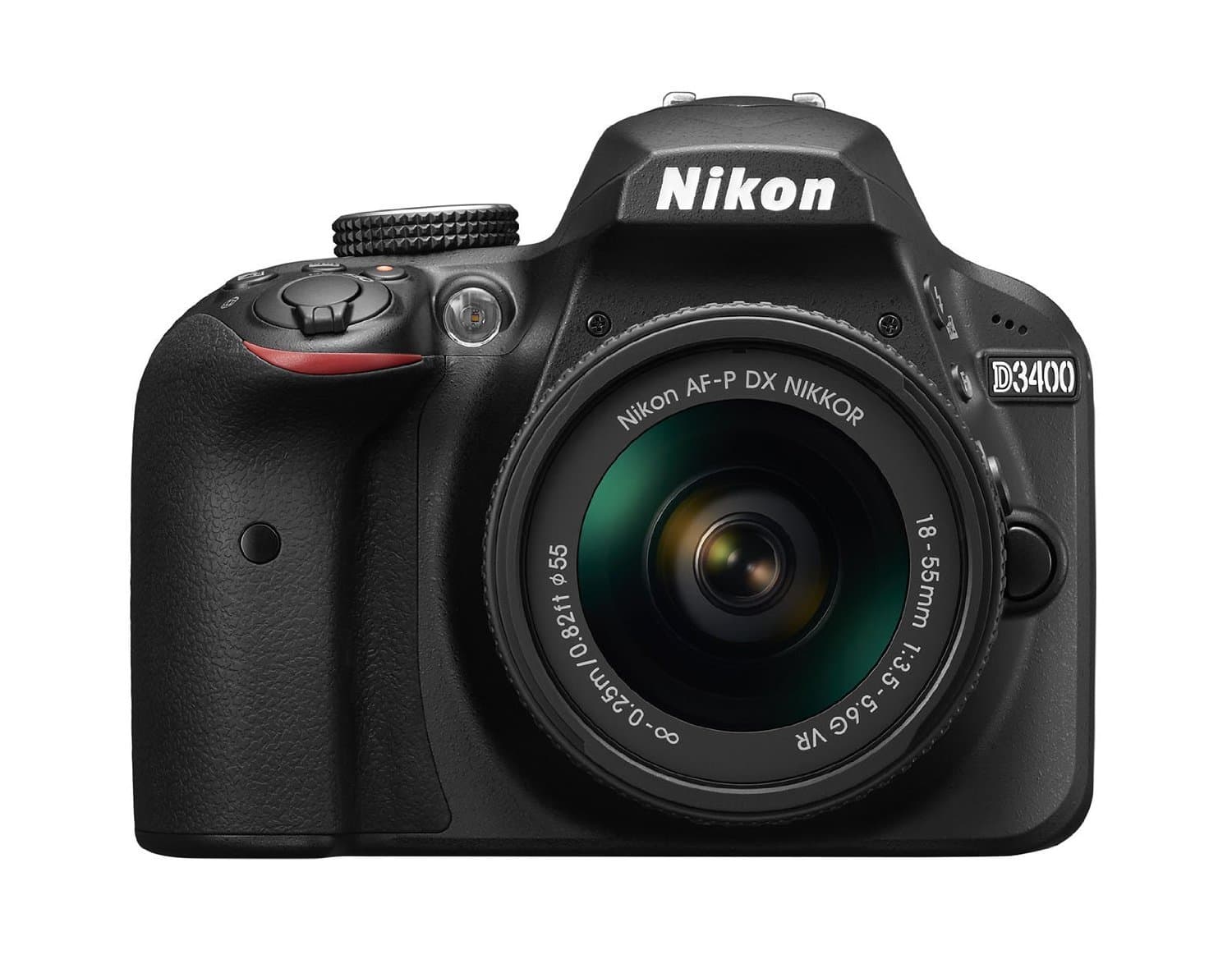 D3400 w/ AF-P DX NIKKOR 18-55mm f/3.5-5.6G VR (Black)
