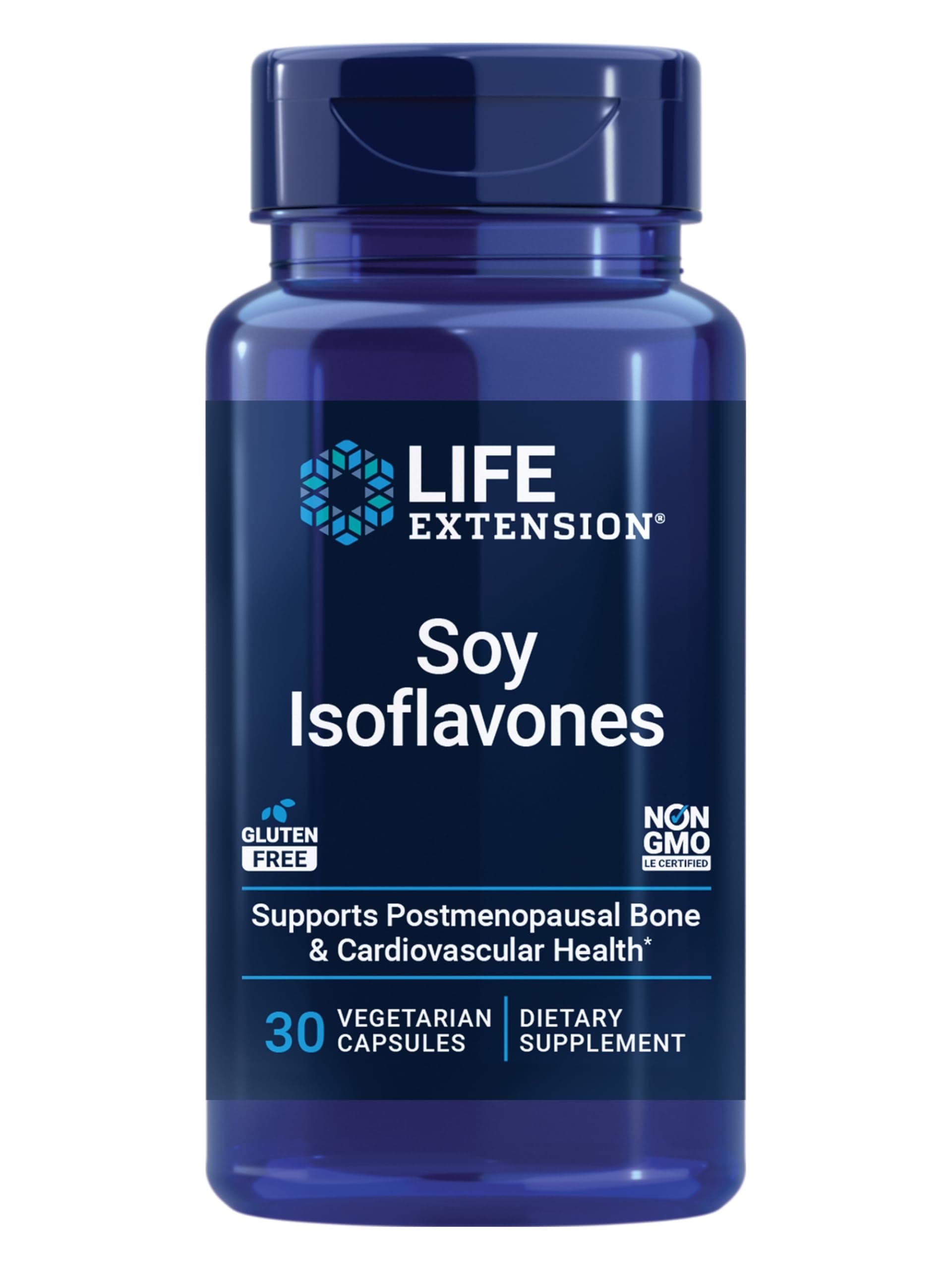 Supplements Life Extension, Soy Isoflavones, Super Absorbable, 60 Veggie Caps
