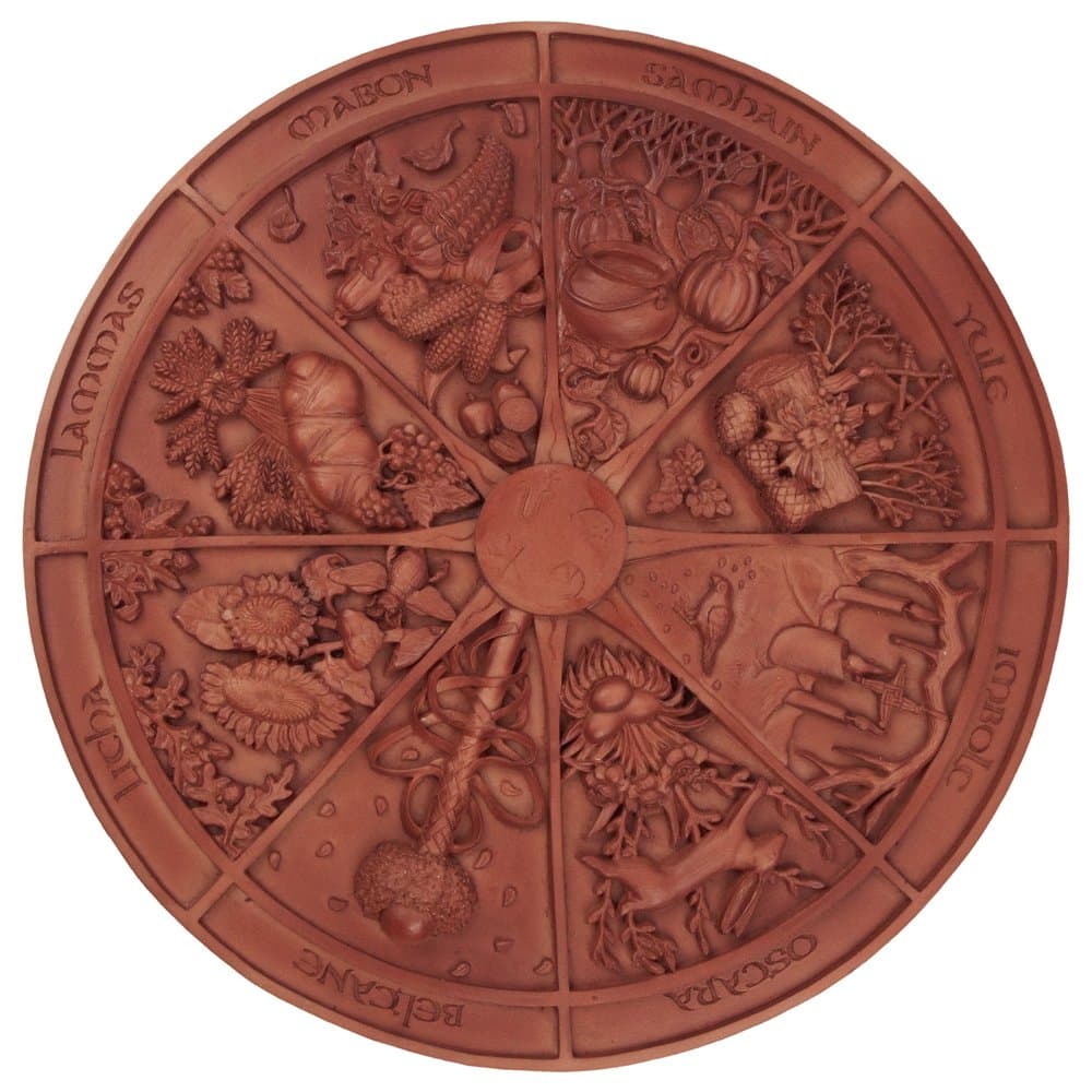 Sacred Source Wheel of The Year Plaque