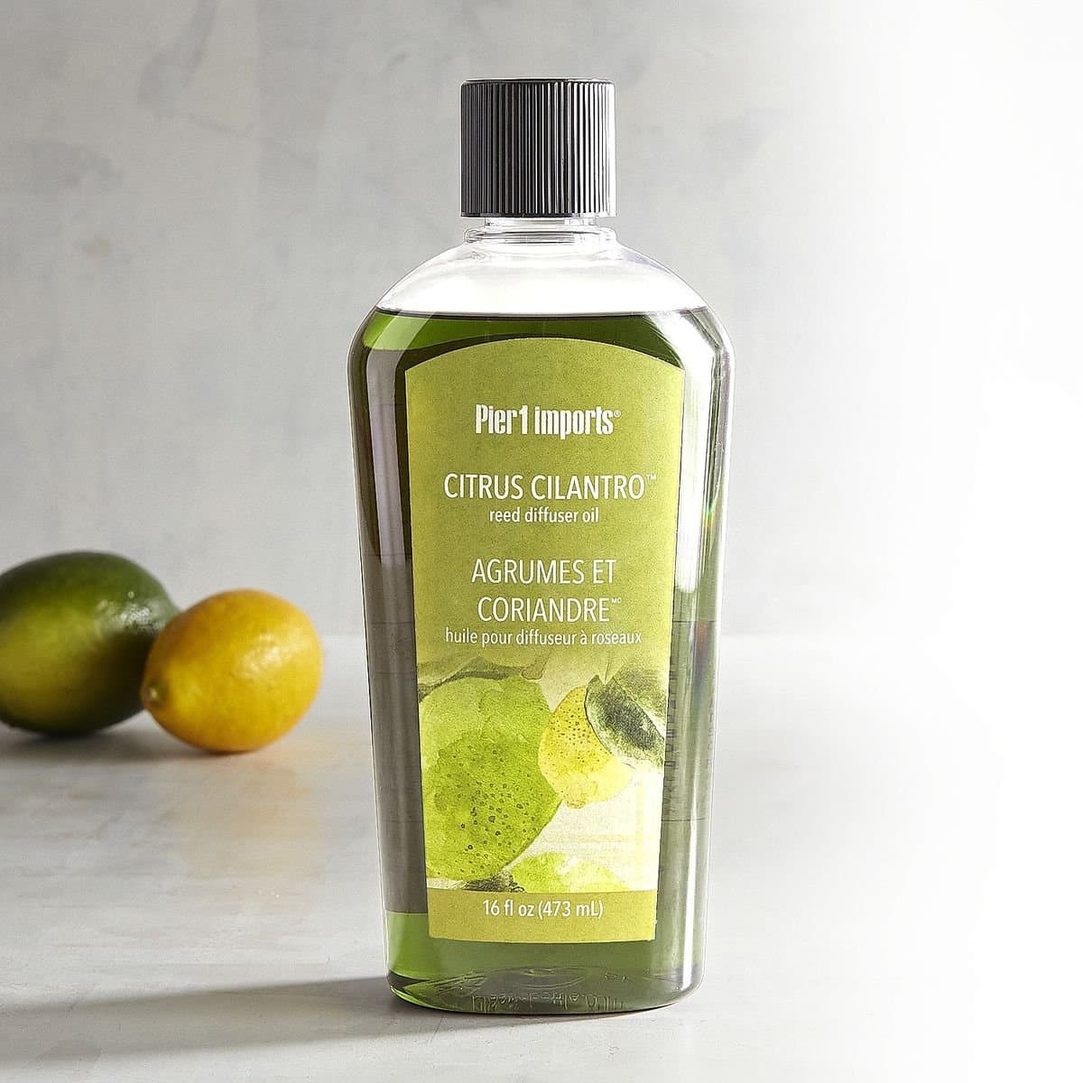 Pier 1 imports Reed Diffuser Oil Refill Bottle 16 Fl OZ (Citrus Cilantro)