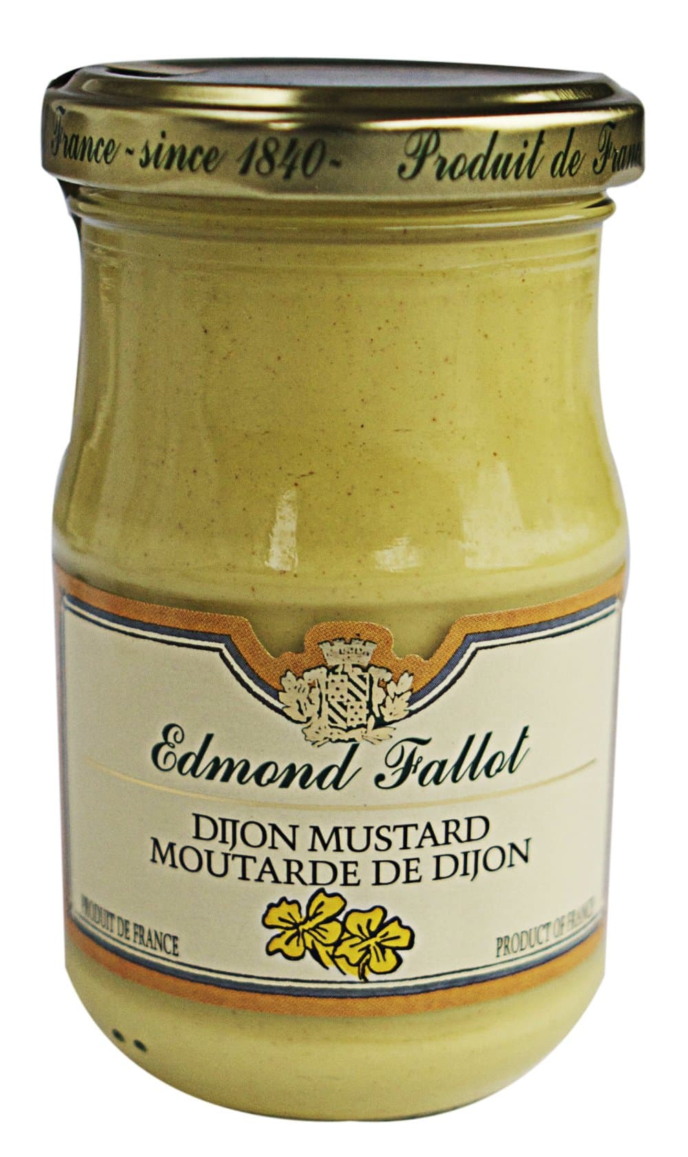 Edmond Fallot Dijon Mustard authentic imported jar traditional mustard 120g jar