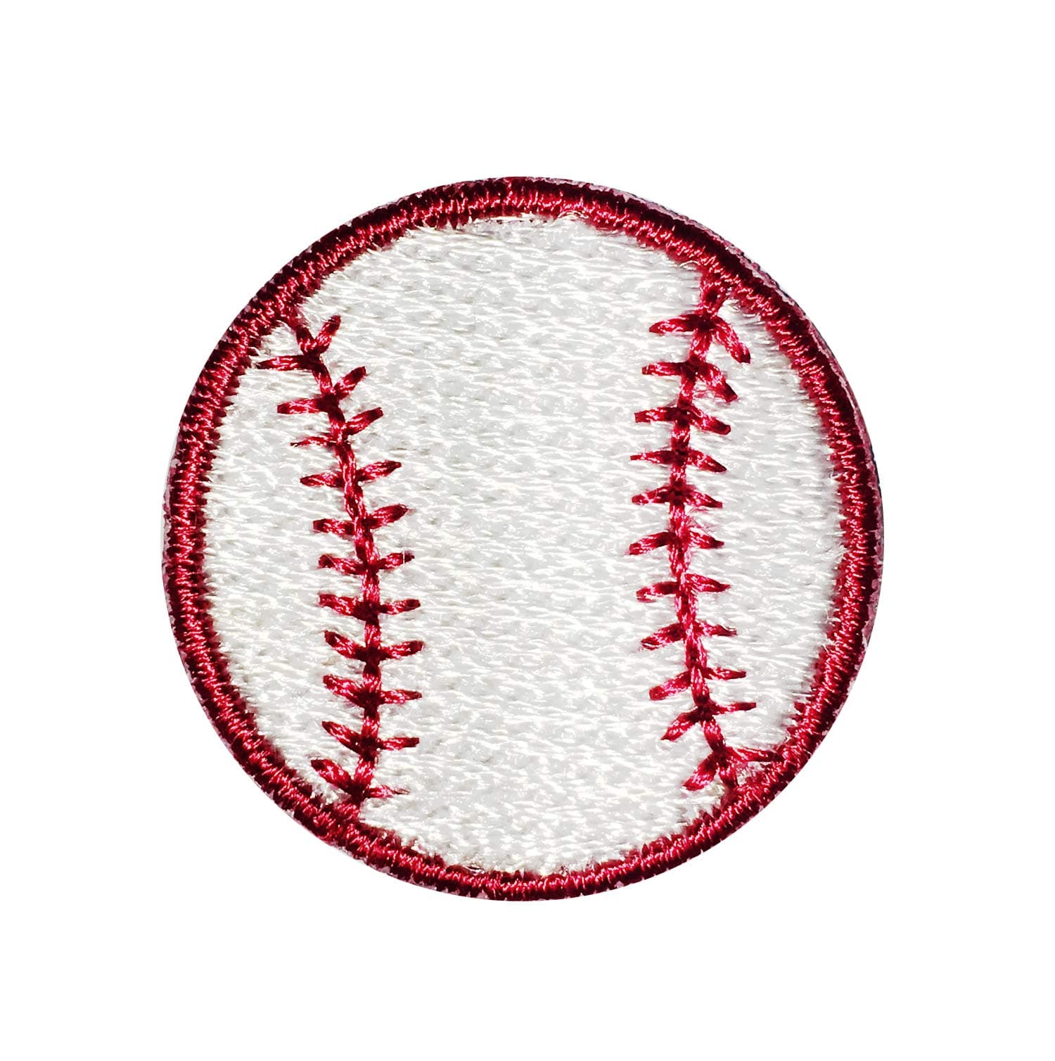Baseball Patches Iron On 10 Pack 1" Embroidered Reward Patch for Baseball Sport Programs