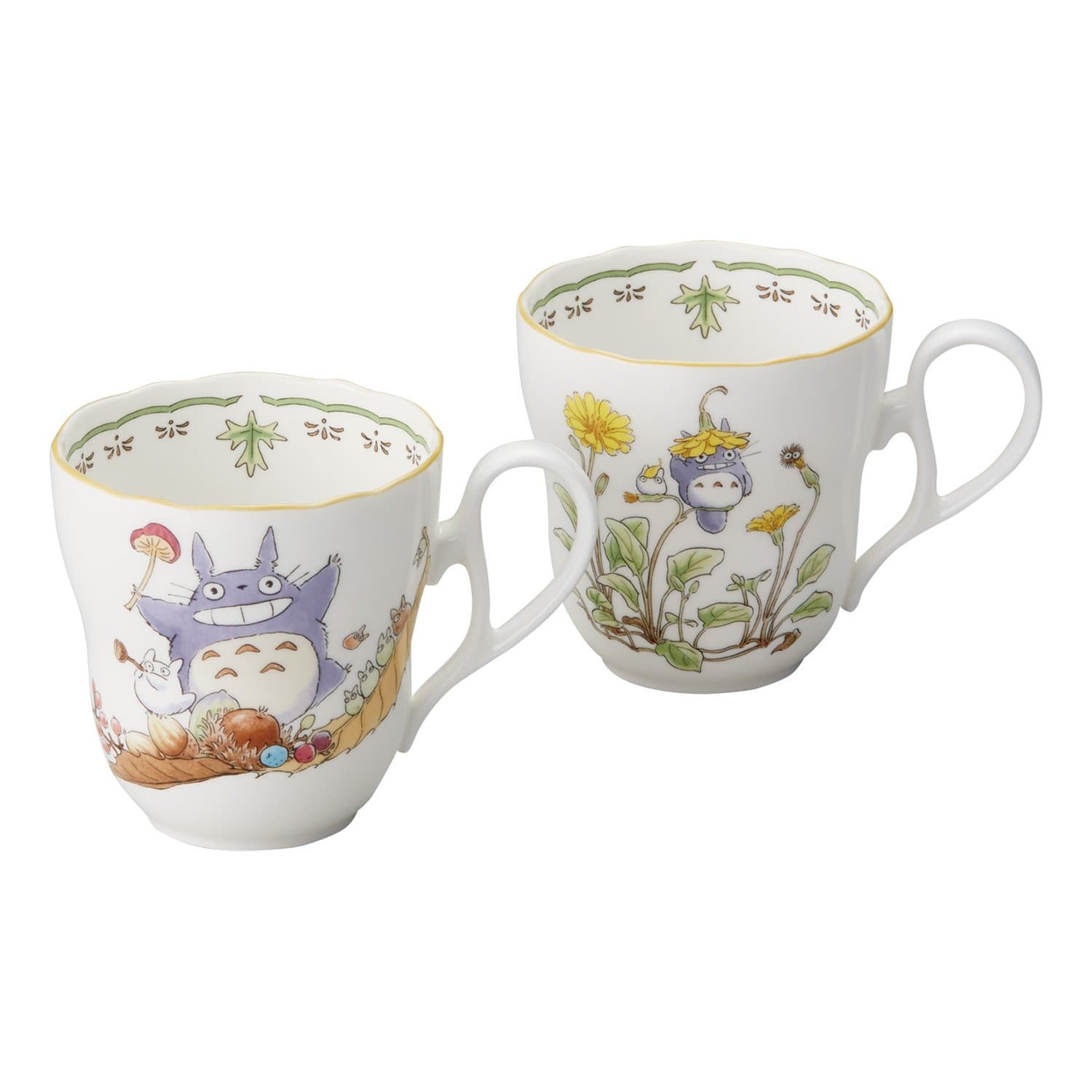 Noritake X Studio Ghibli Neighbor Totoro Pair Mug Cup TP97855/4924-37