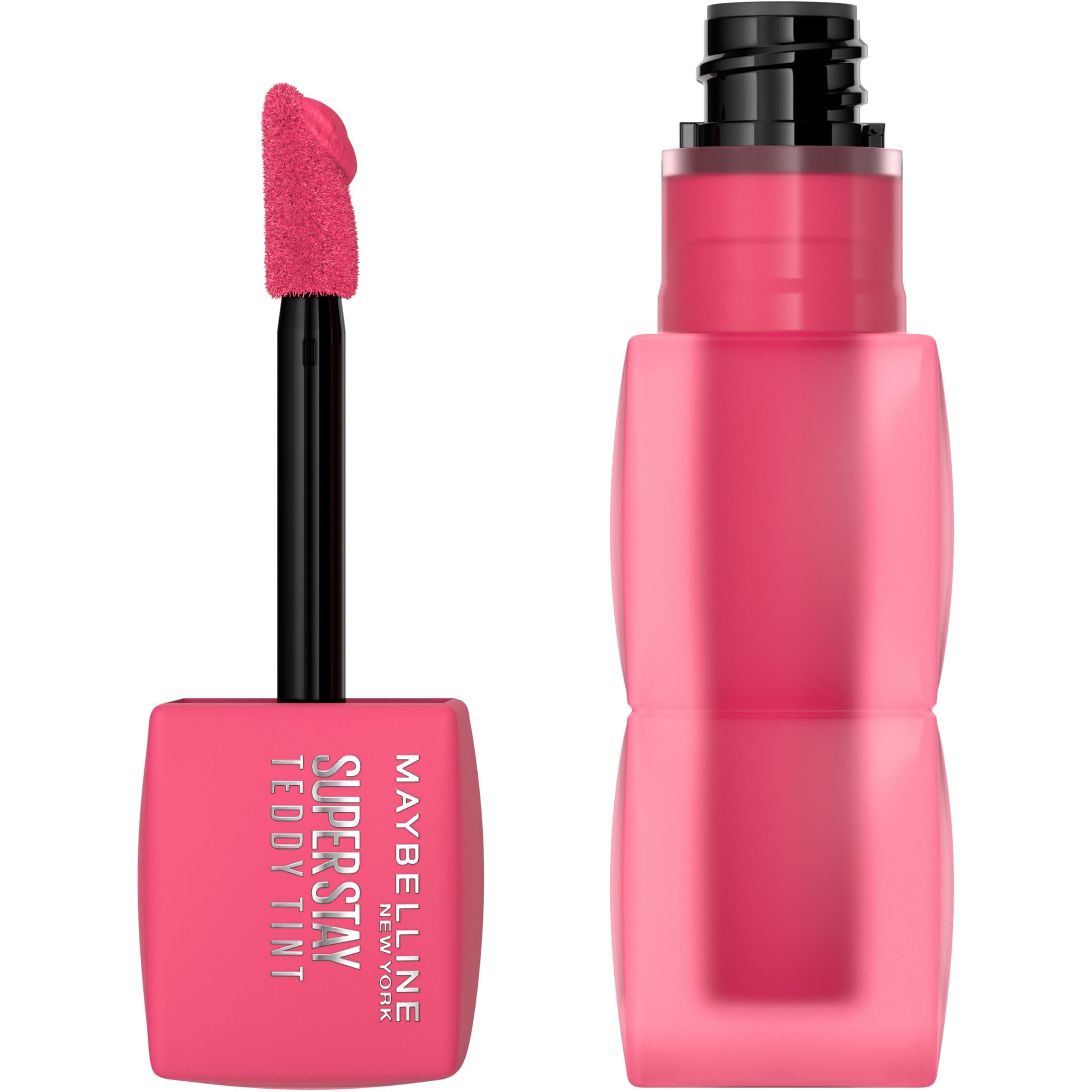 Super Stay Teddy Lip Tint, Long Lasting Matte Lipstick For Up To 12HR Wear, Pinky Promise, 1 Count