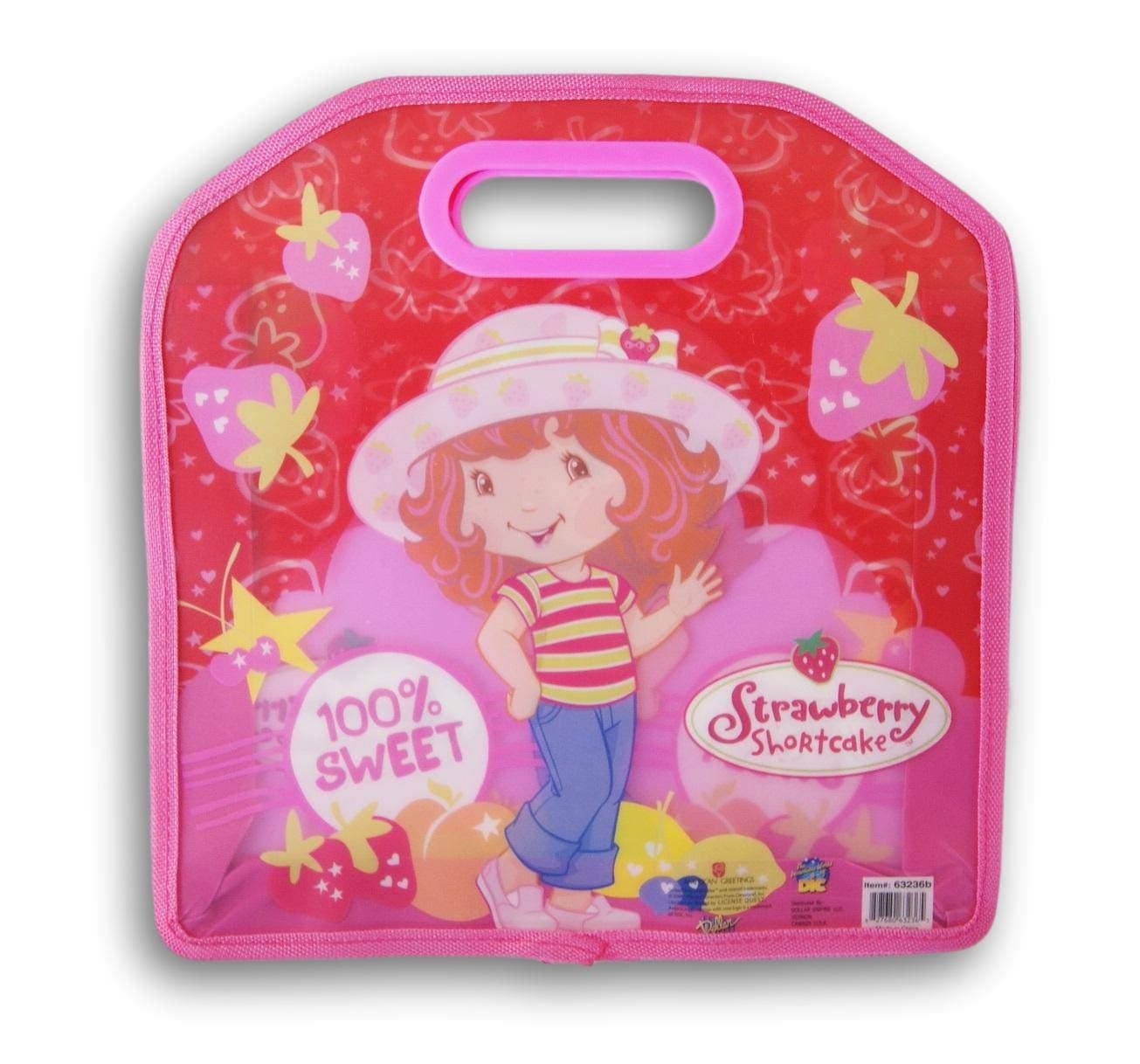 Strawberry Shortcake Tote Bag - 12.25 x 3 x 12.5 Inches