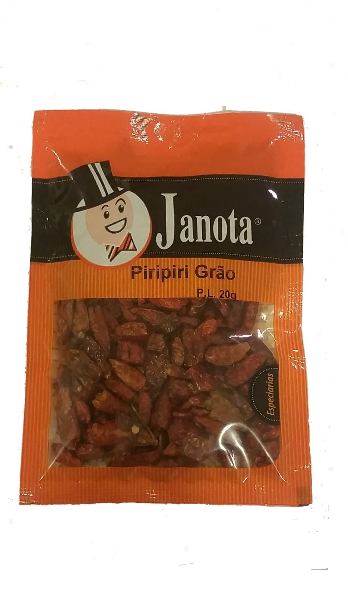20g Piri Piri Peri Peri Spice Hot Chilli Pepper Whole Pod from Portugal by Janota