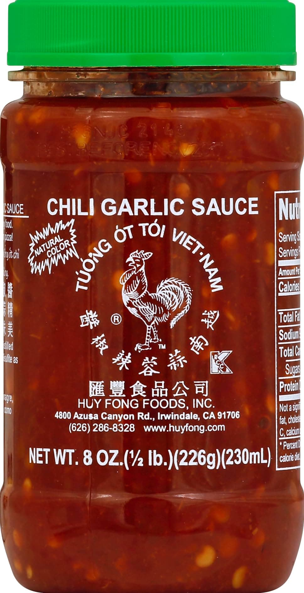 Chili Garlic Sauce 8 oz (266g)