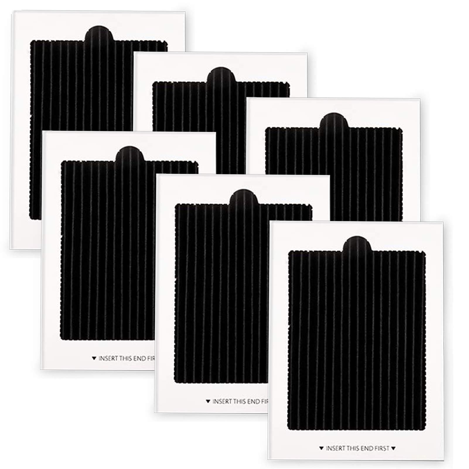 Air Filter Replacement for Refrigerator, 6 Pack Frigidaire Air Filter with Carbon Activated Pure Air Ultra Reduce Odors for Refrigerator