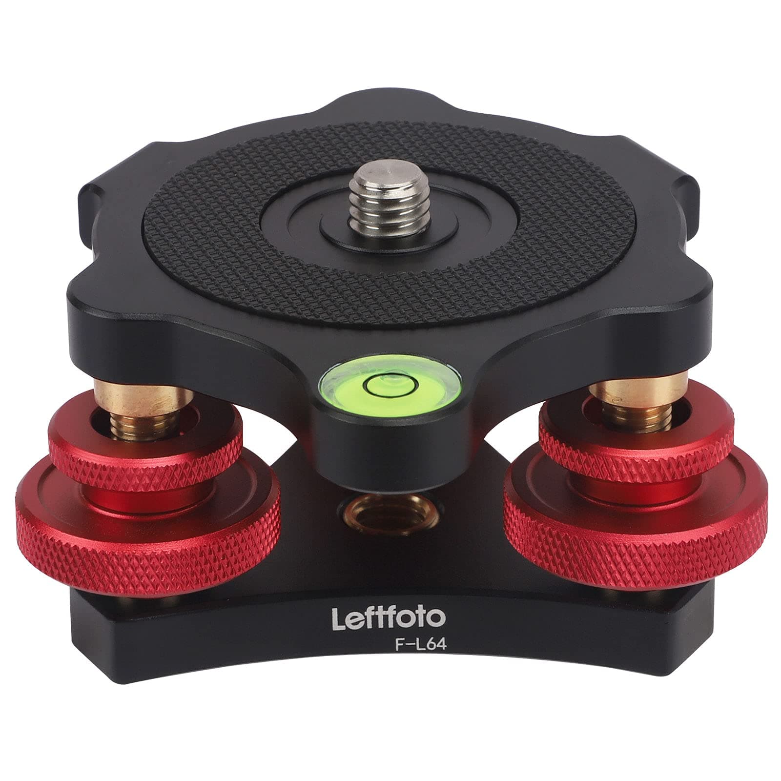 Leftfoto Tripod Leveler with +/-5 Degree Precision Adjustment for Panoramic Head Ball Head Video Head and Tripod