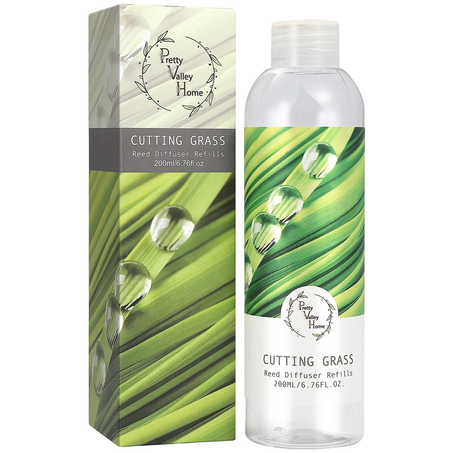 Pretty Valley Home Reed Diffuser Refill (Cutting Grass)