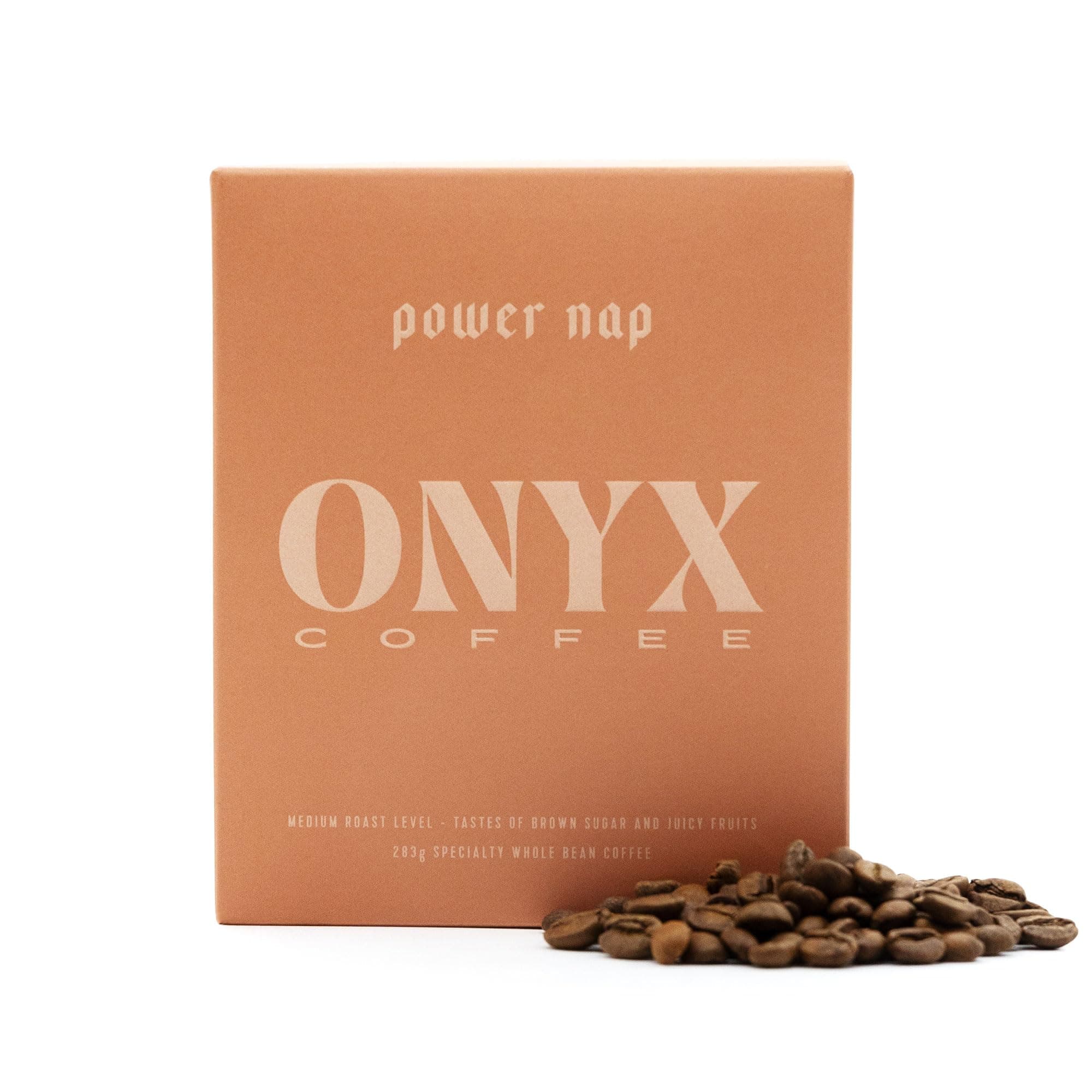 Power Nap Half Caffeine Coffee Blend – Half-Caf Medium Roasted Coffee Beans Whole – Coffee Whole Beans w/Brown Sugar, Peach, & Floral Notes