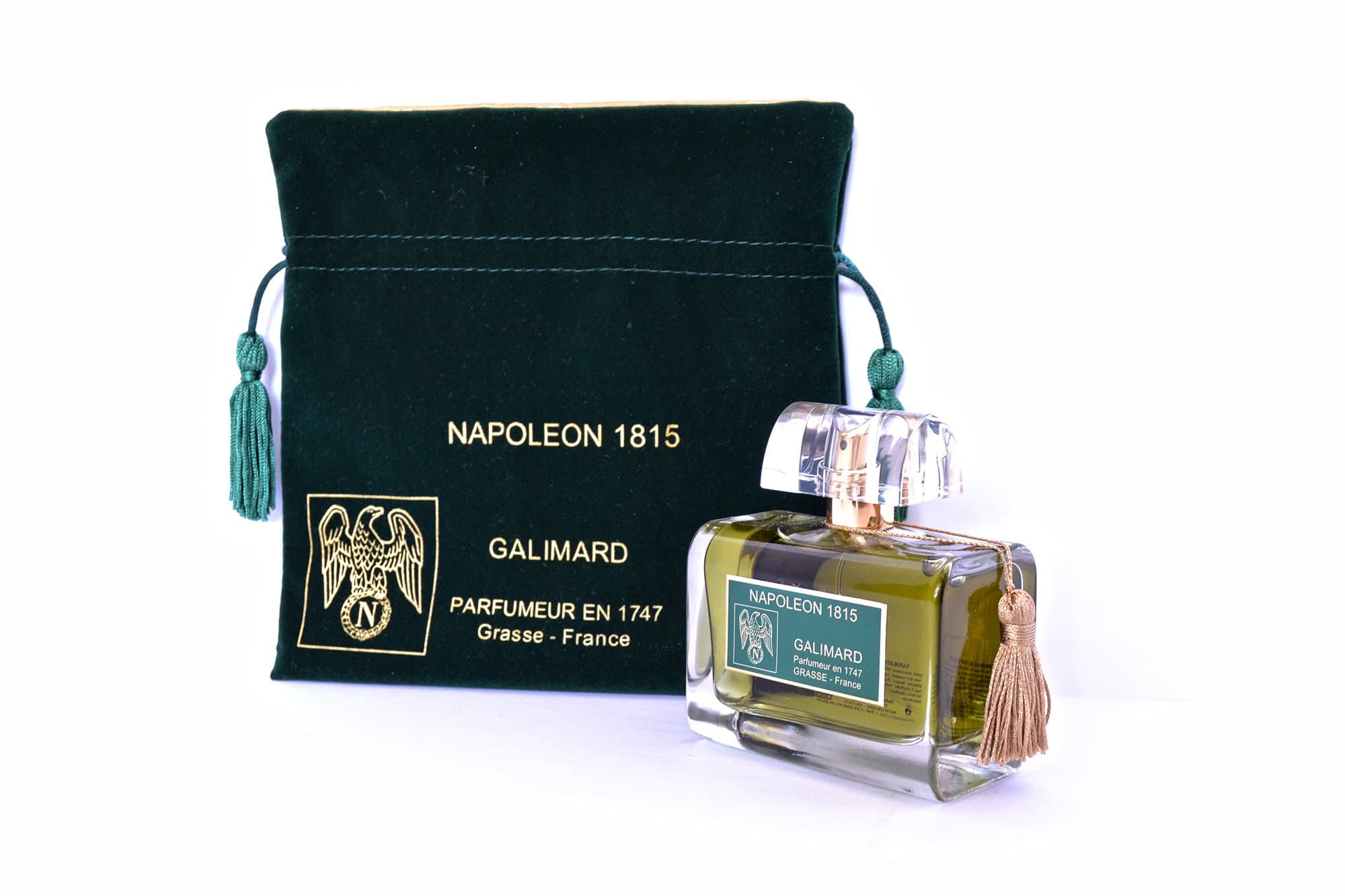 GALIMARD Napoléon 1815, Eau de Parfum Atomizer, 3.3 fl oz, Fragrance for Men, Made in France, Perfumer since 1747, INTENSITY Level 3 (see below)