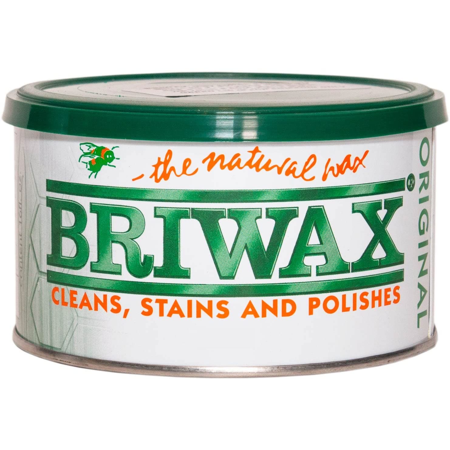 BriwaxMid Brown (previously Dark Oak) Furniture Wax Polish, Cleans, stains, and polishes.