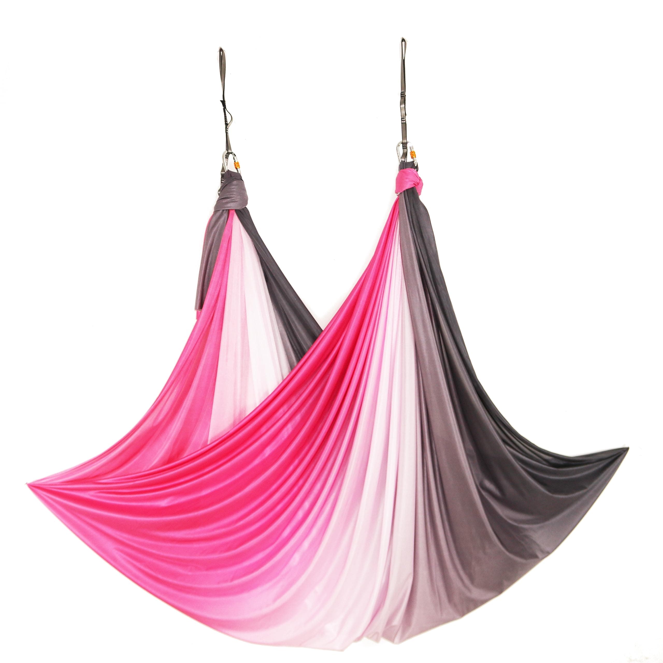 Aerial Yoga Hammock Aerial Pilates Silk Yoga Swing Set Inversion Equipment include daisy Chain, Pose Guide 5.5 yards