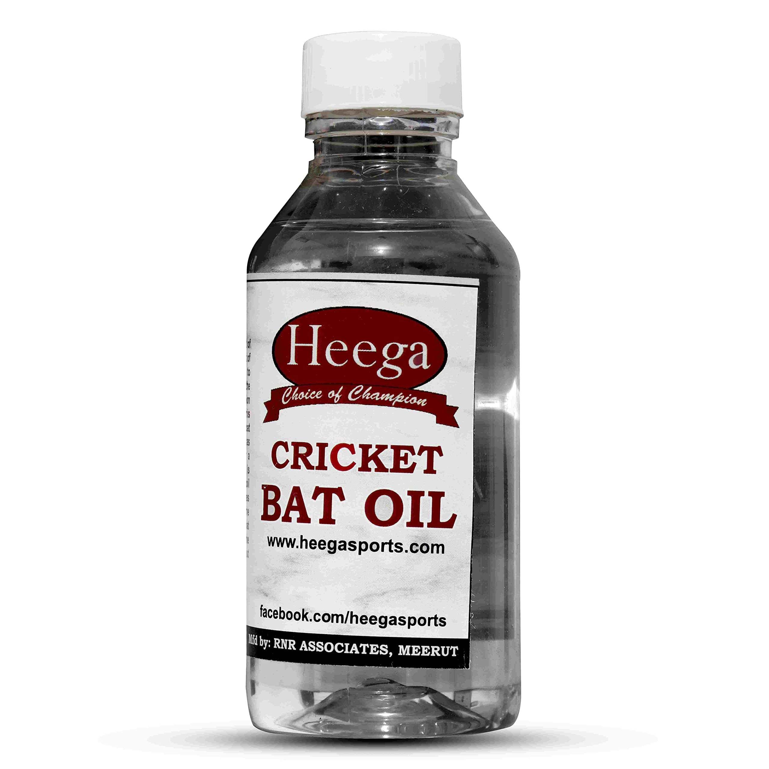 Heega ™ Performance Booster Gregon Stain Free Transparent Cricket bat Oil for Better Punch and Durability of bat (100ml)