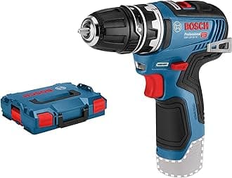 Bosch Professional 12V System GSR 12V-35 FC Cordless Drill Driver – FlexiClick System (incl. GFA 12-B Drill Chuck Adapter, L-BOXX, Without Battery/Charger)