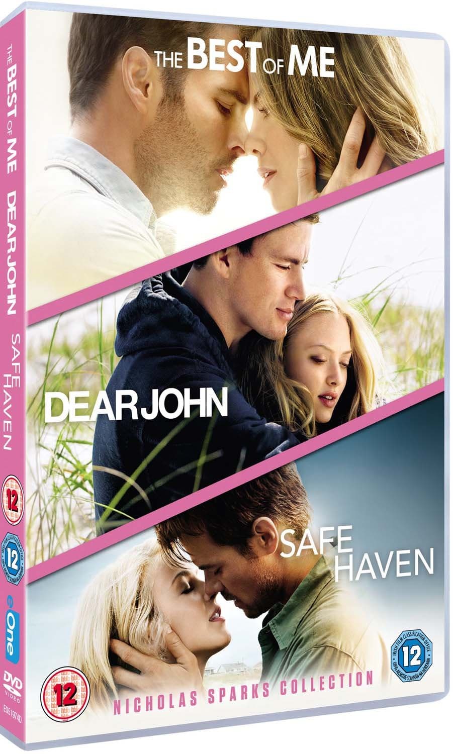 Nicholas Sparks Triple: Dear John/Safe Haven/The Best of Me [DVD]