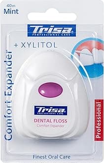 Trisa Professional Dental Floss Comfort Expander, Mint 40 M