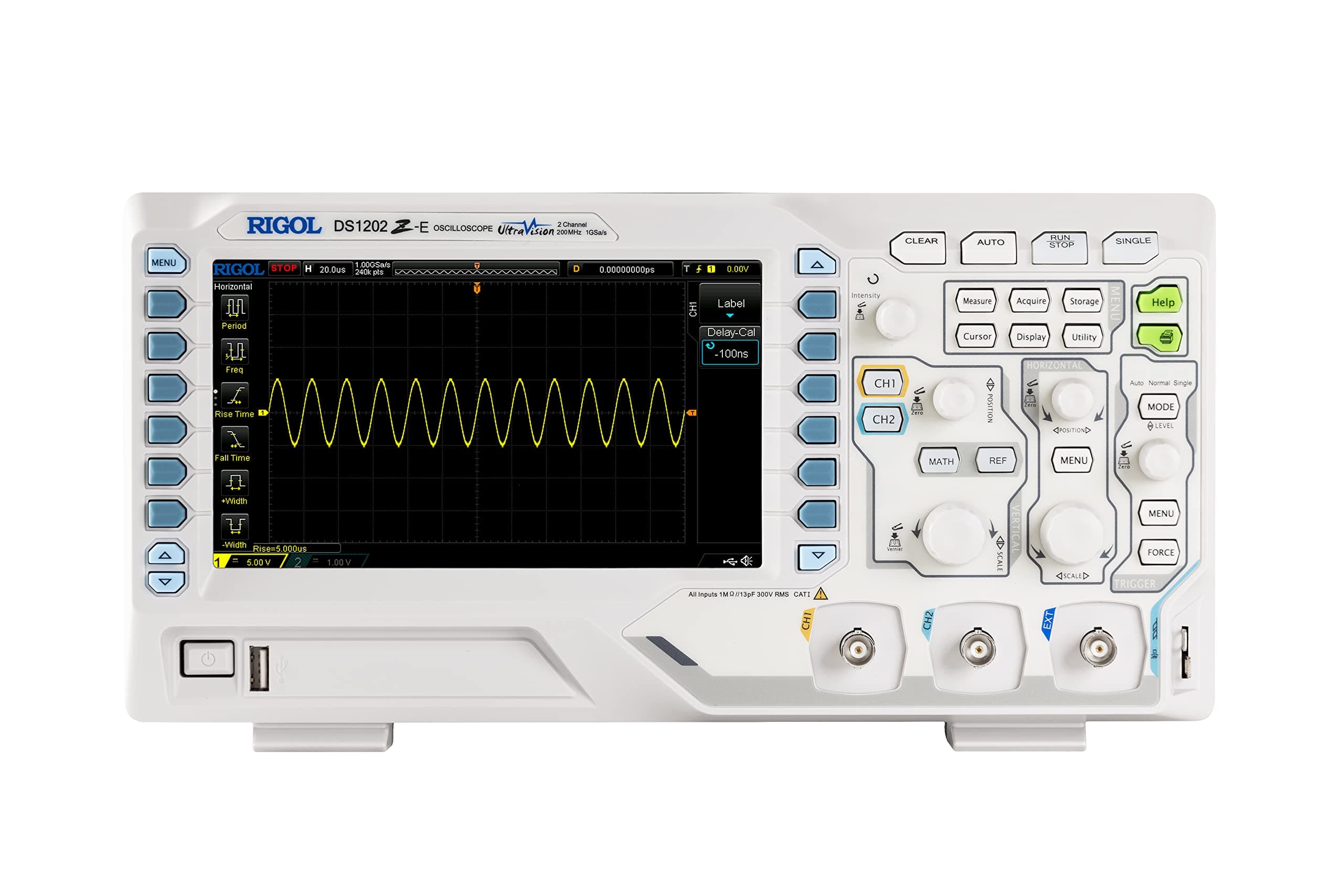 RIGOL DS1202Z-E Two Channel / 200 MHz Digital Oscilloscope with 1 year Warrant