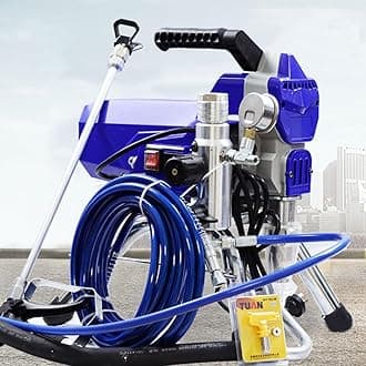 2200W Airless Wall Paint Sprayer, High Pressure Tube, Brushless Motor, 220V