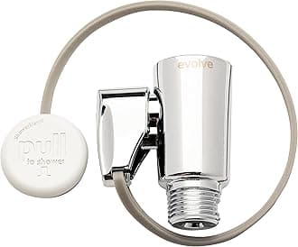 Evolve EV1003CP-SB ShowerStart Thermostatic Shut-off Valve in Chrome Finish, Water- and Energy-Saving Valve for Most Bathroom Fixtures, Not Low Flow, Uniform Plumbing Code Certified, 1-Pack