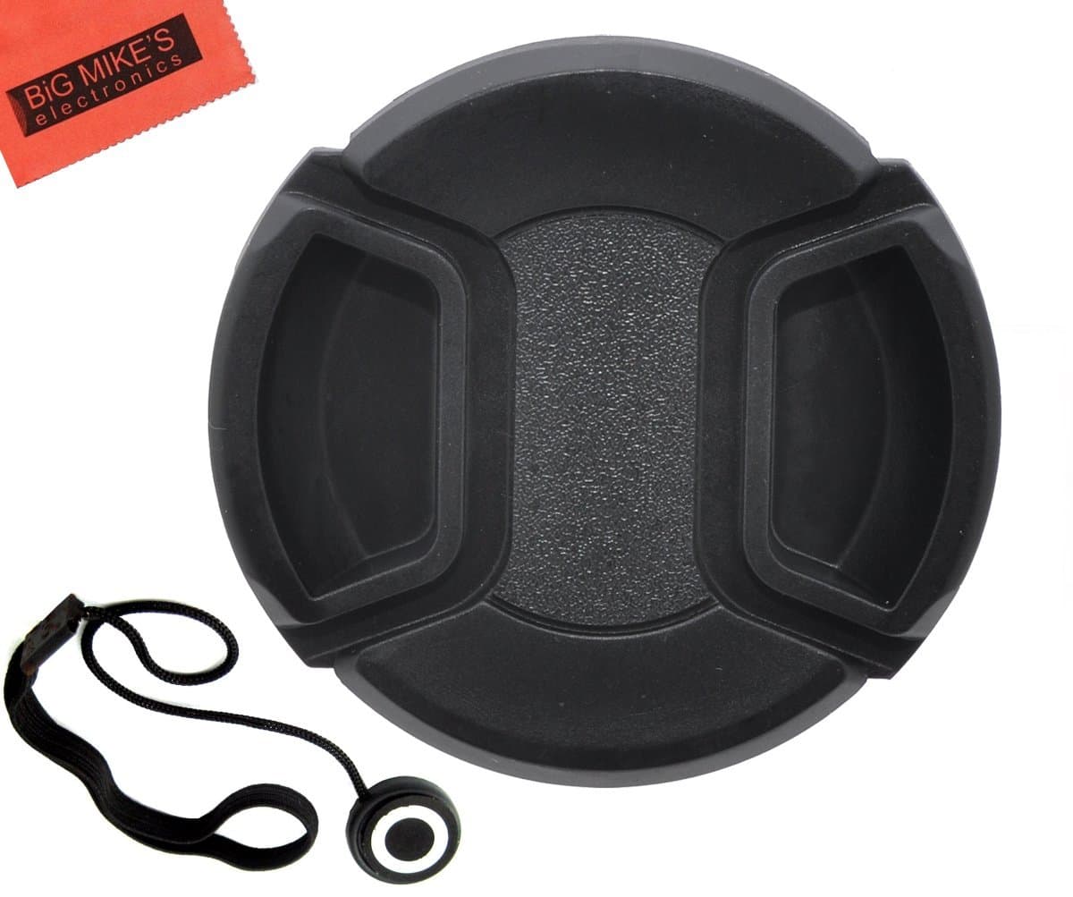 Big Mike's 58mm Universal Snap-On Lens Cap for Panasonic Lumix G X Vario 12-35mm f/2.8 Asph, Lumix G Vario 14-140mm f/3.5-5.6 ASPH, Lumix G Vario 35-100mm f/2.8 Zoom Lens