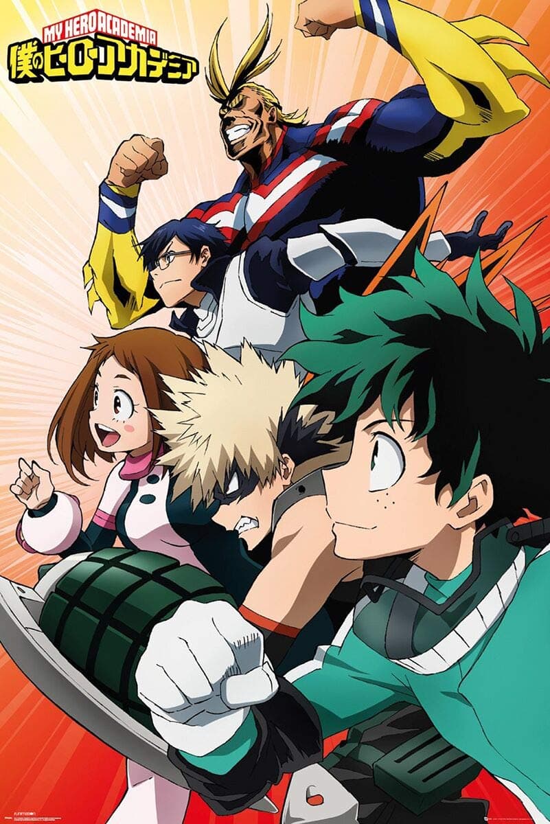 GB Eye Ltd, My Hero Academia, Heroes, Maxi Poster 61x91.5cm, FP4634