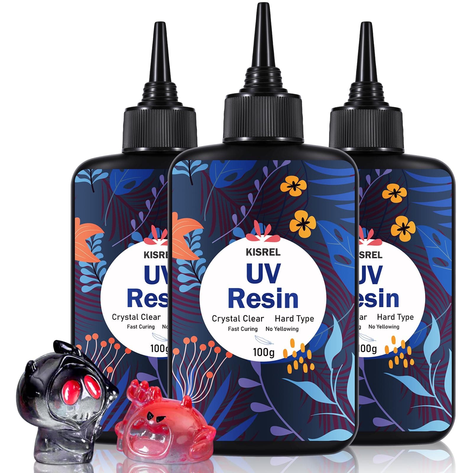 UV Resin 300g - Upgraded UV Resin Kit, Clear Epoxy Resin for Jewelry Making
