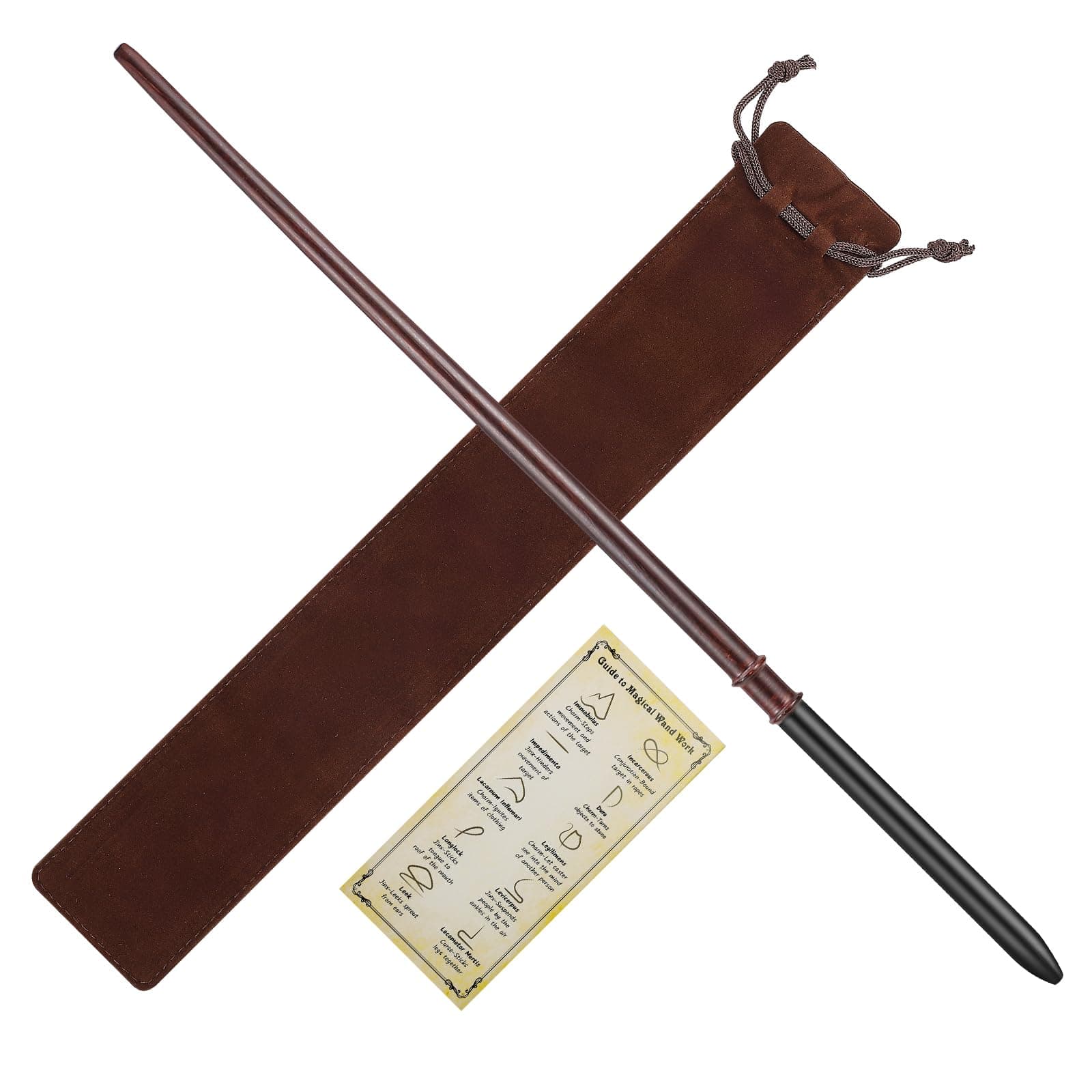 EZVYAO Wizard Wand Magic Witch Sorcerer Wands for Kids Cosplay Party Costume Accessories, Stick