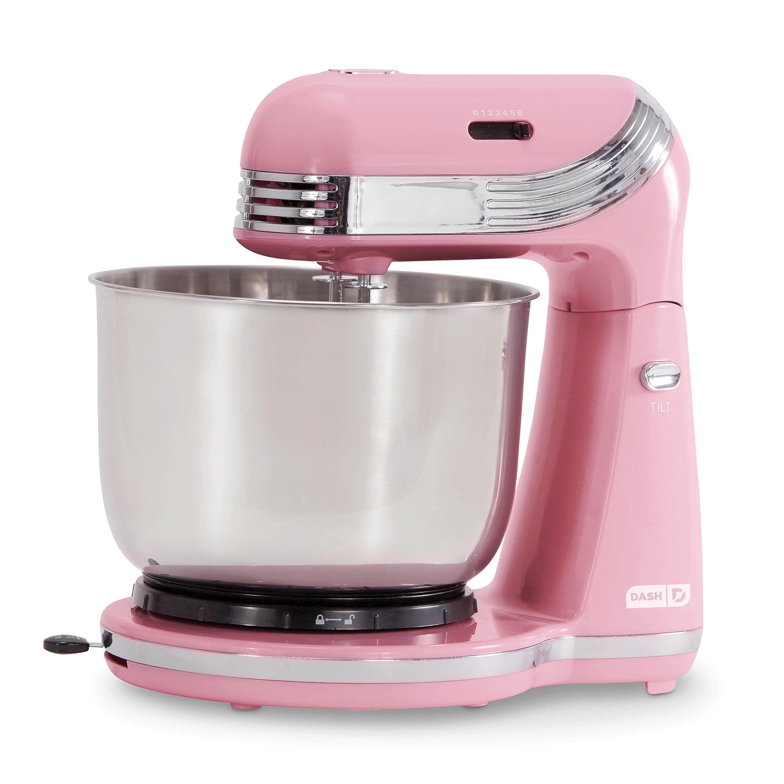 Dash Everyday Stand Mixer (250W, Pink)