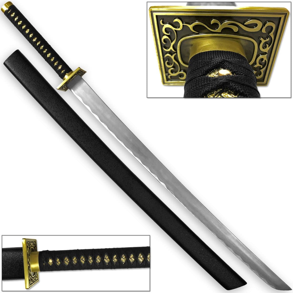 Handmade Scorpion Sword Demon Ninja Katana FULL TANG Odachi HUGE 50in Mortal HC Steel