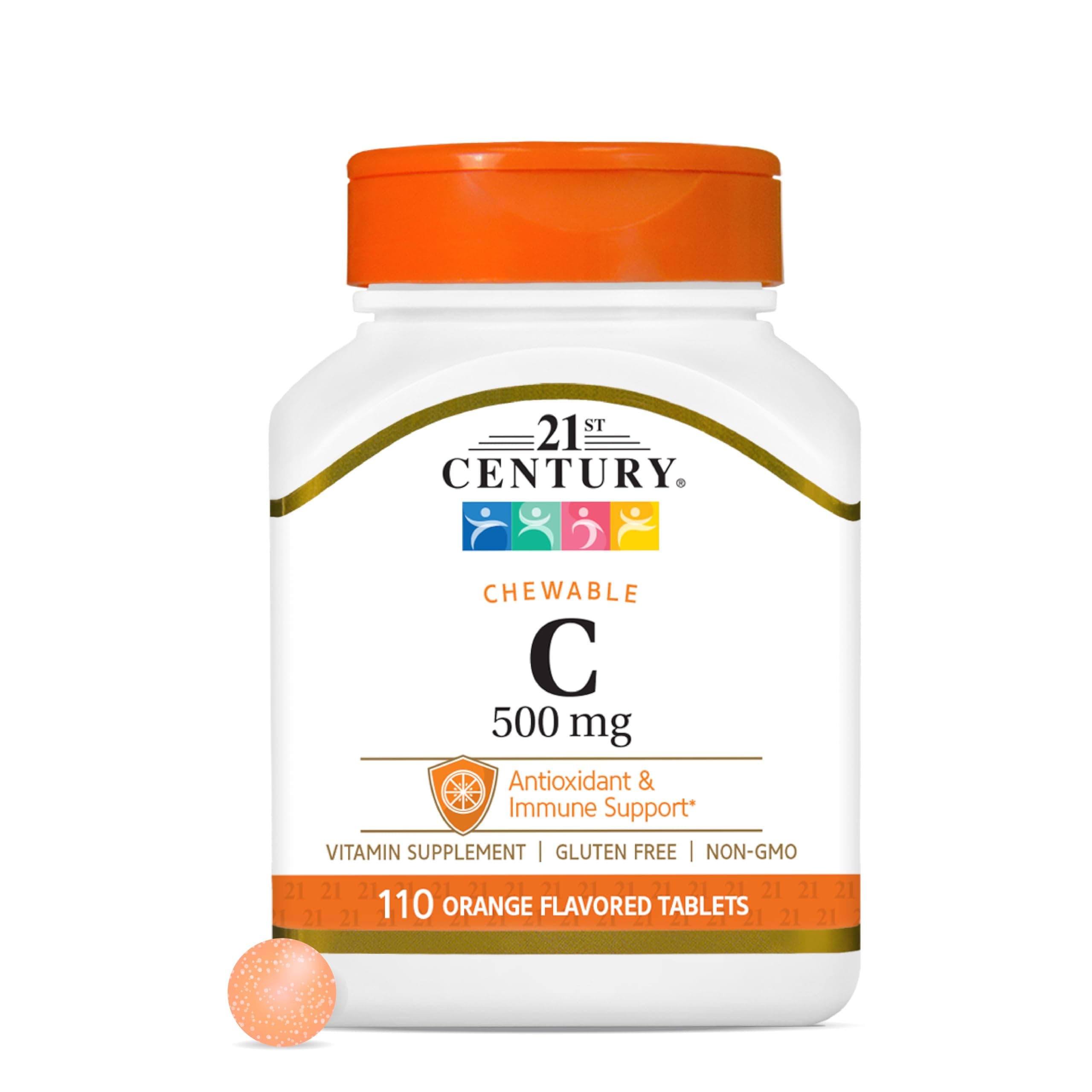 C-500 Mg Orange Flavor Chewables - 110 Tablet