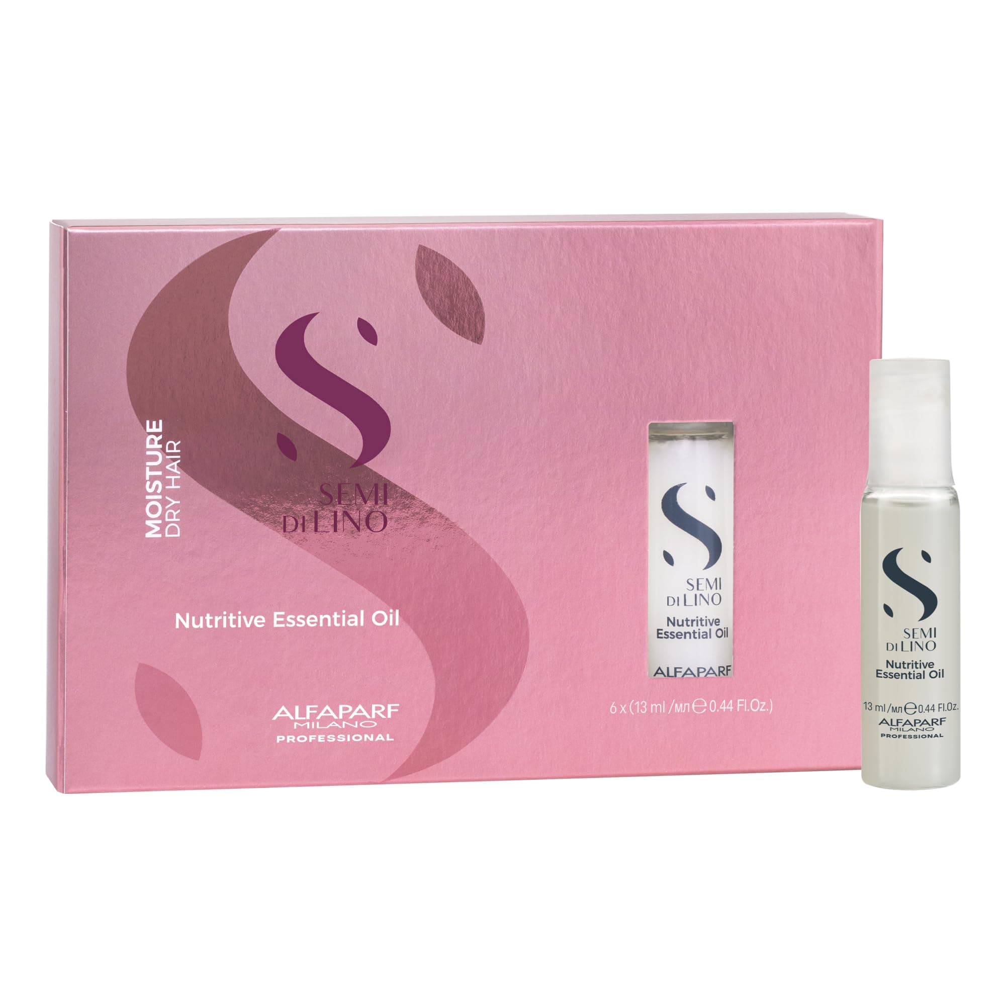 Alfaparf Milano Semi Di Lino Moisture Nutritive Essential Oil 6x13ml