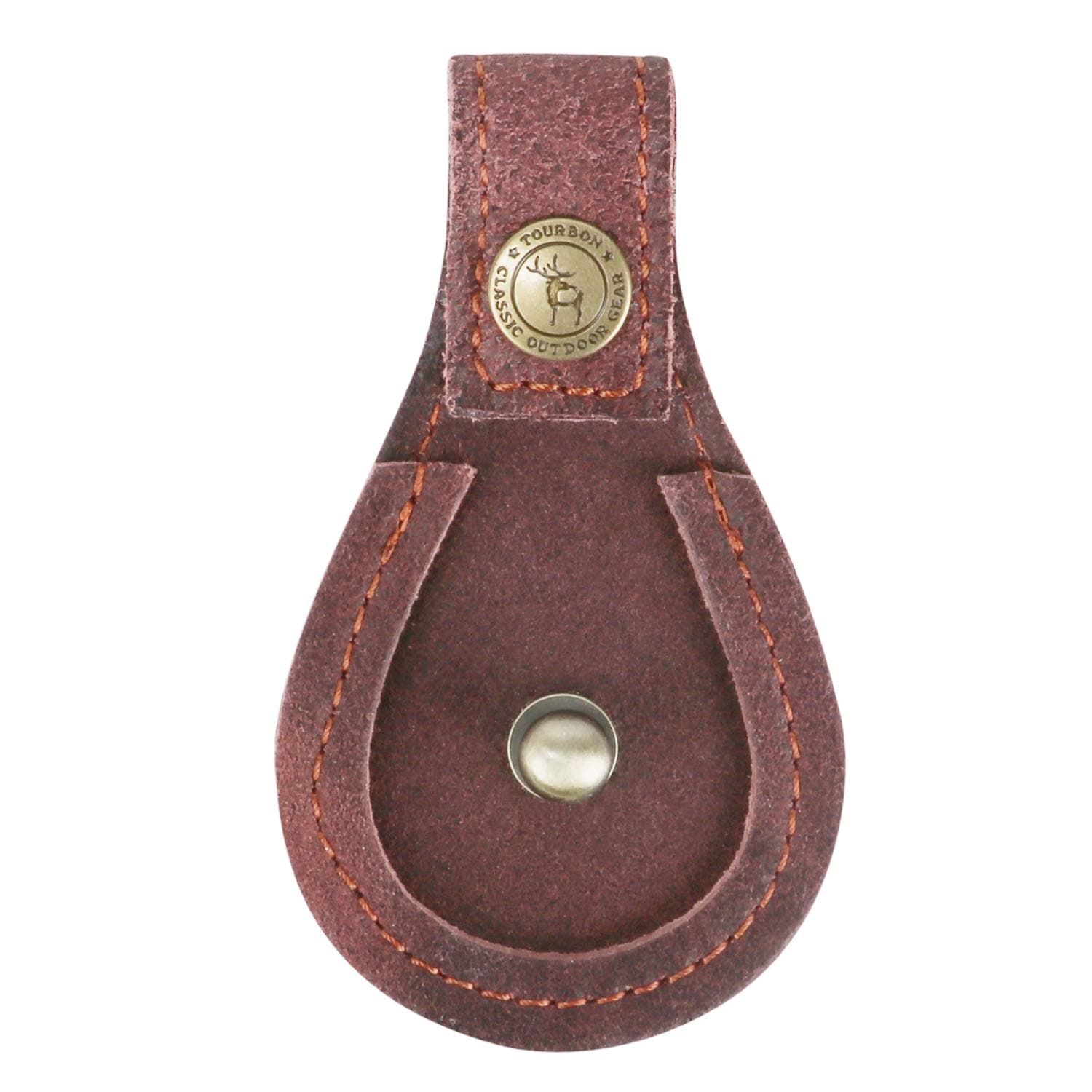 Tourbon Hunting Shooting Brown Real Leather Toe Protector Pad Barrel Rest