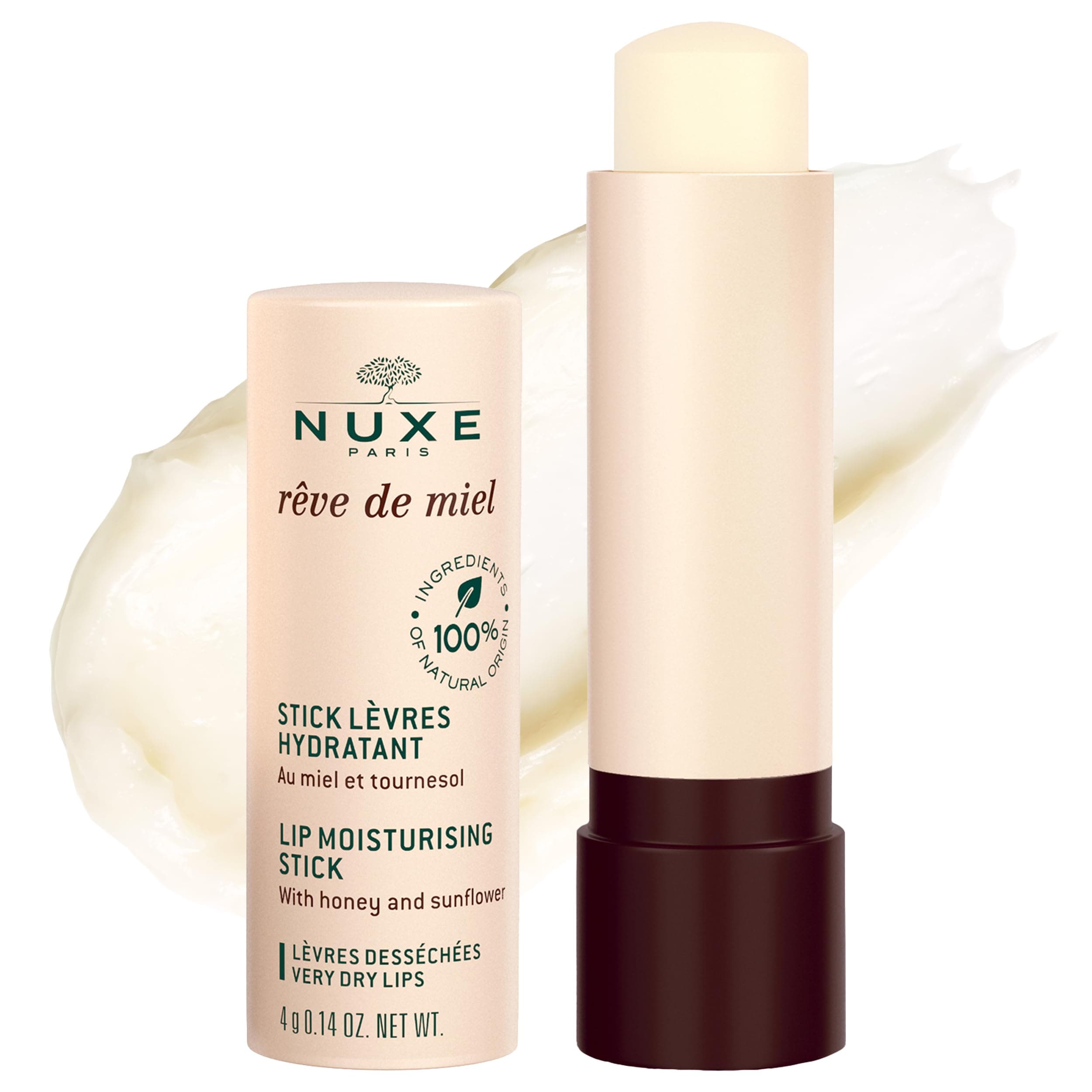 Reve De Miel Lip Moisturizing Stick For Women, 4 gm