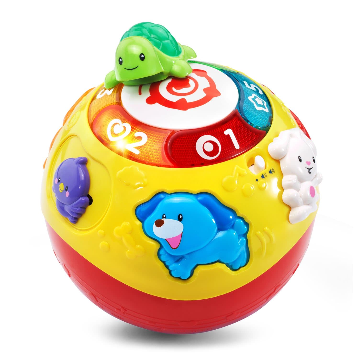 VTech Wiggle and Crawl Ball,multicolor