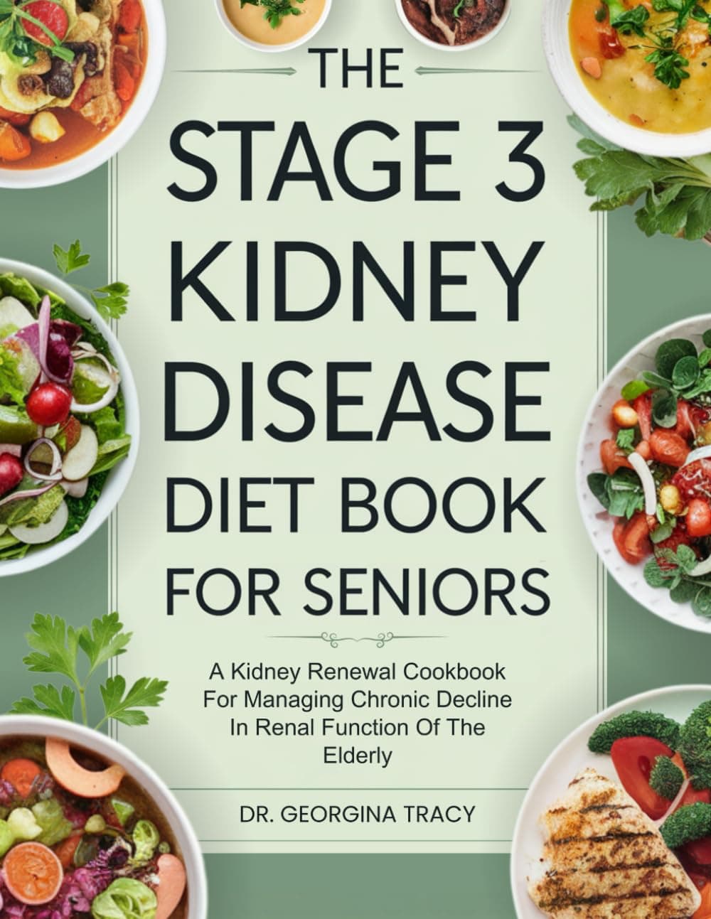 The Stage 3 Kidney Disease Diet Book For Seniors: A Kidney Renewal Cookbook For Managing Chronic Decline In Renal Function Of The Elderly (The Kidney Diet Books)